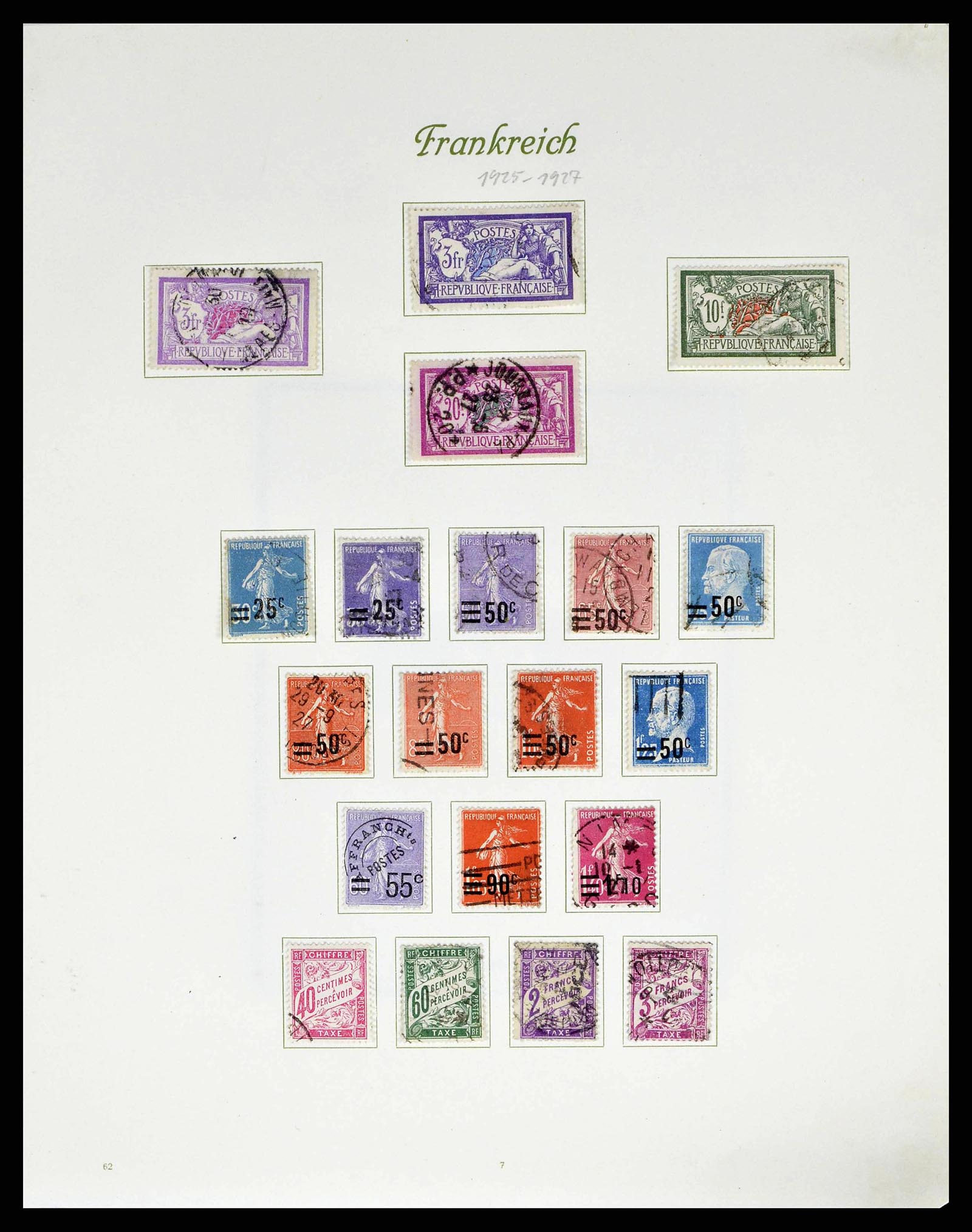 38886 0012 - Stamp collection 38886 France 1849-1971.
