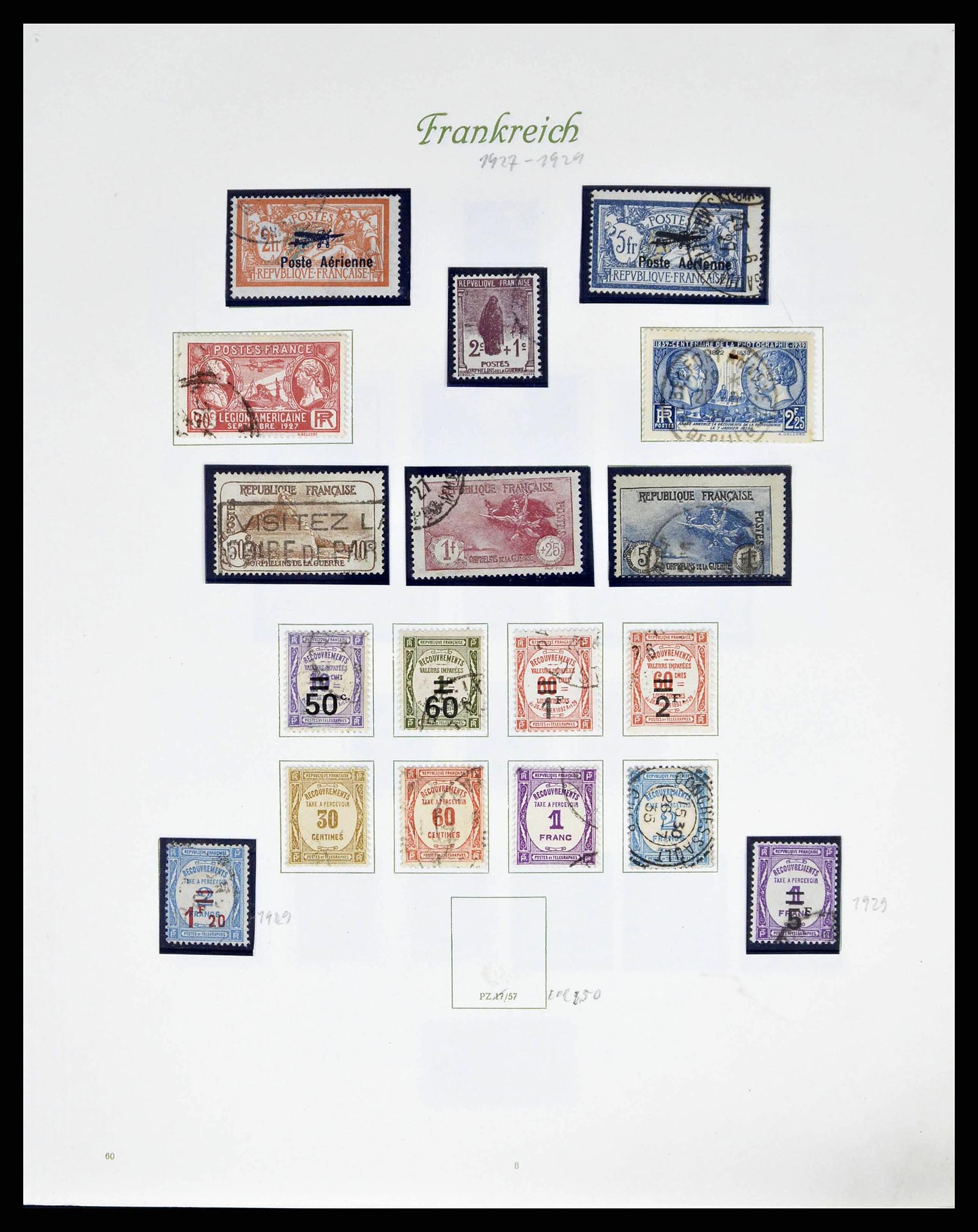 38886 0014 - Stamp collection 38886 France 1849-1971.