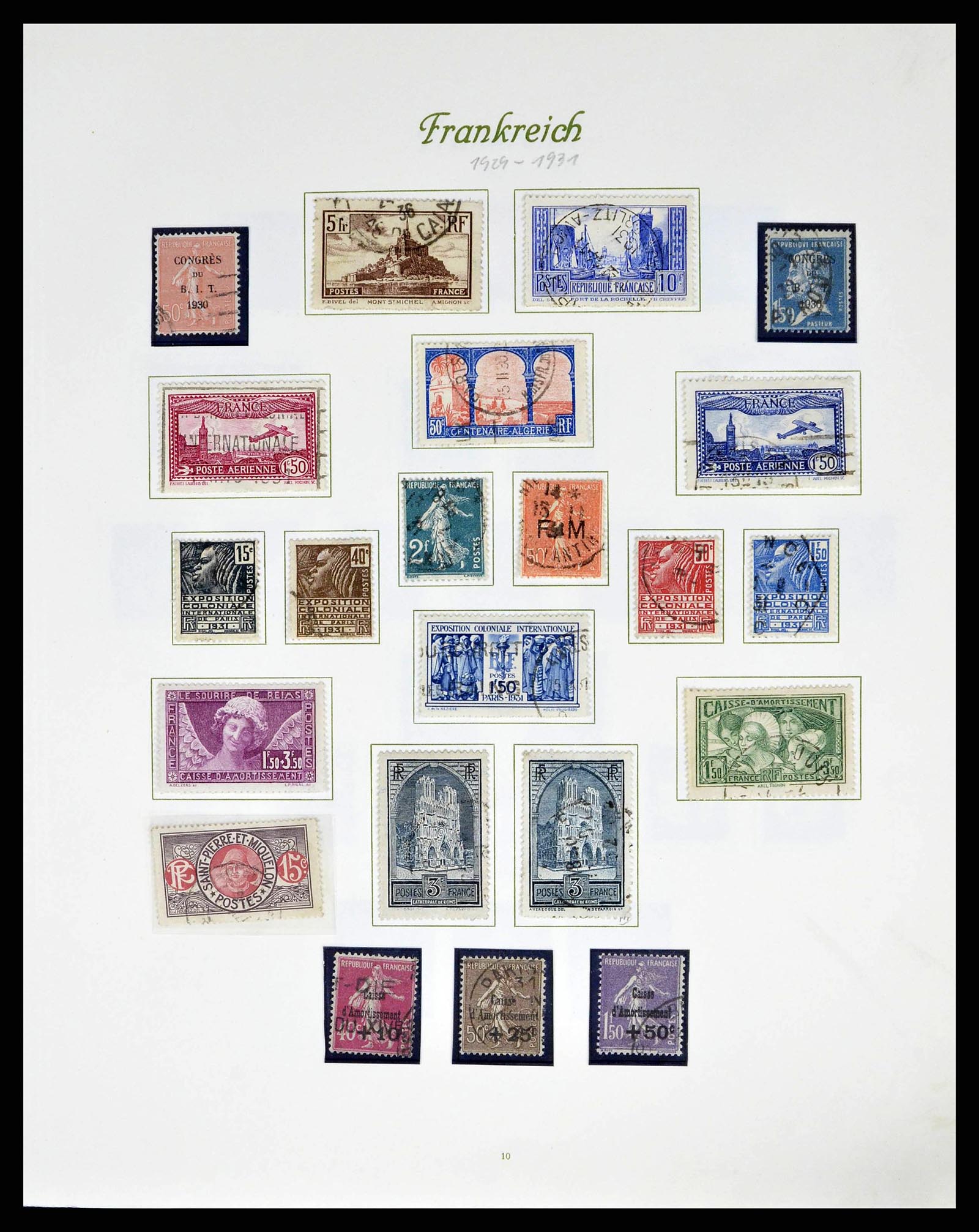 38886 0016 - Stamp collection 38886 France 1849-1971.