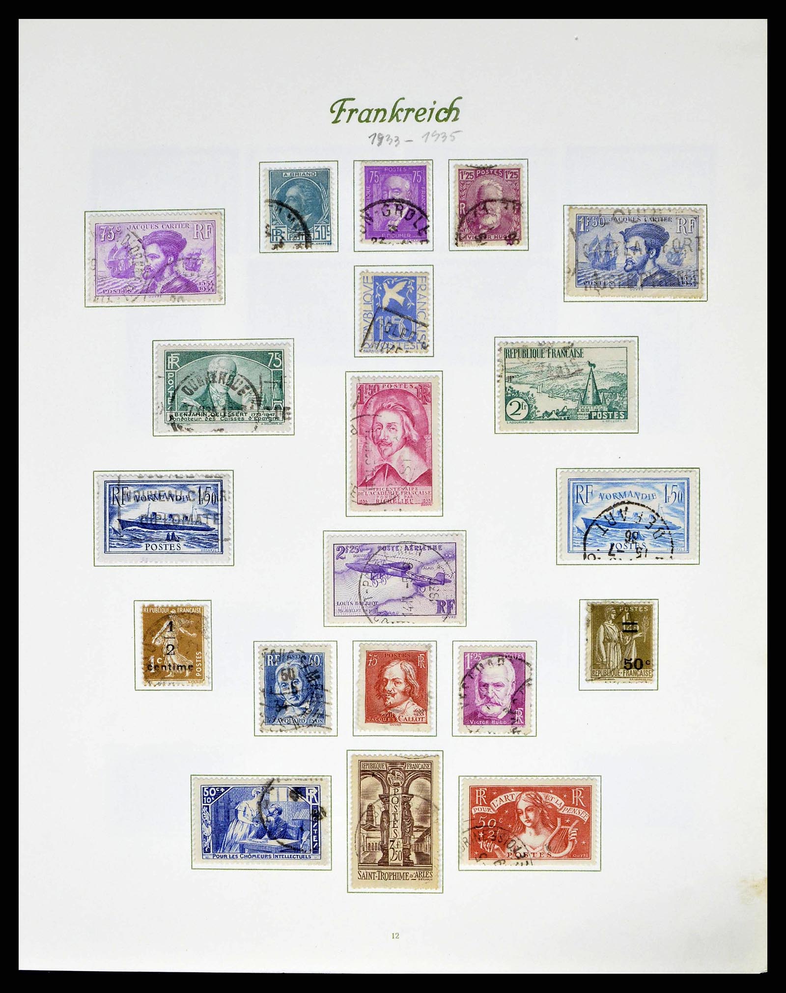 38886 0018 - Stamp collection 38886 France 1849-1971.
