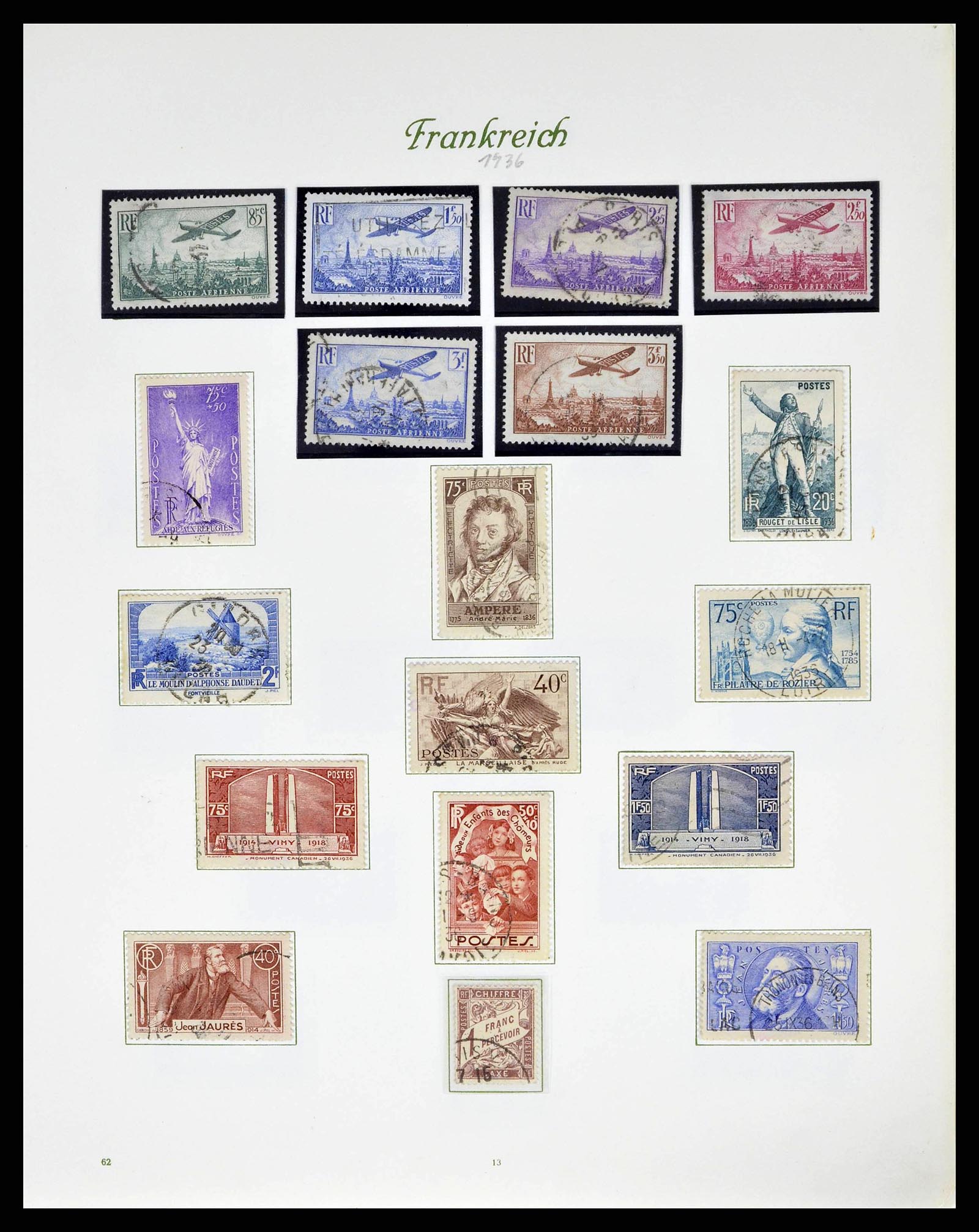 38886 0019 - Stamp collection 38886 France 1849-1971.
