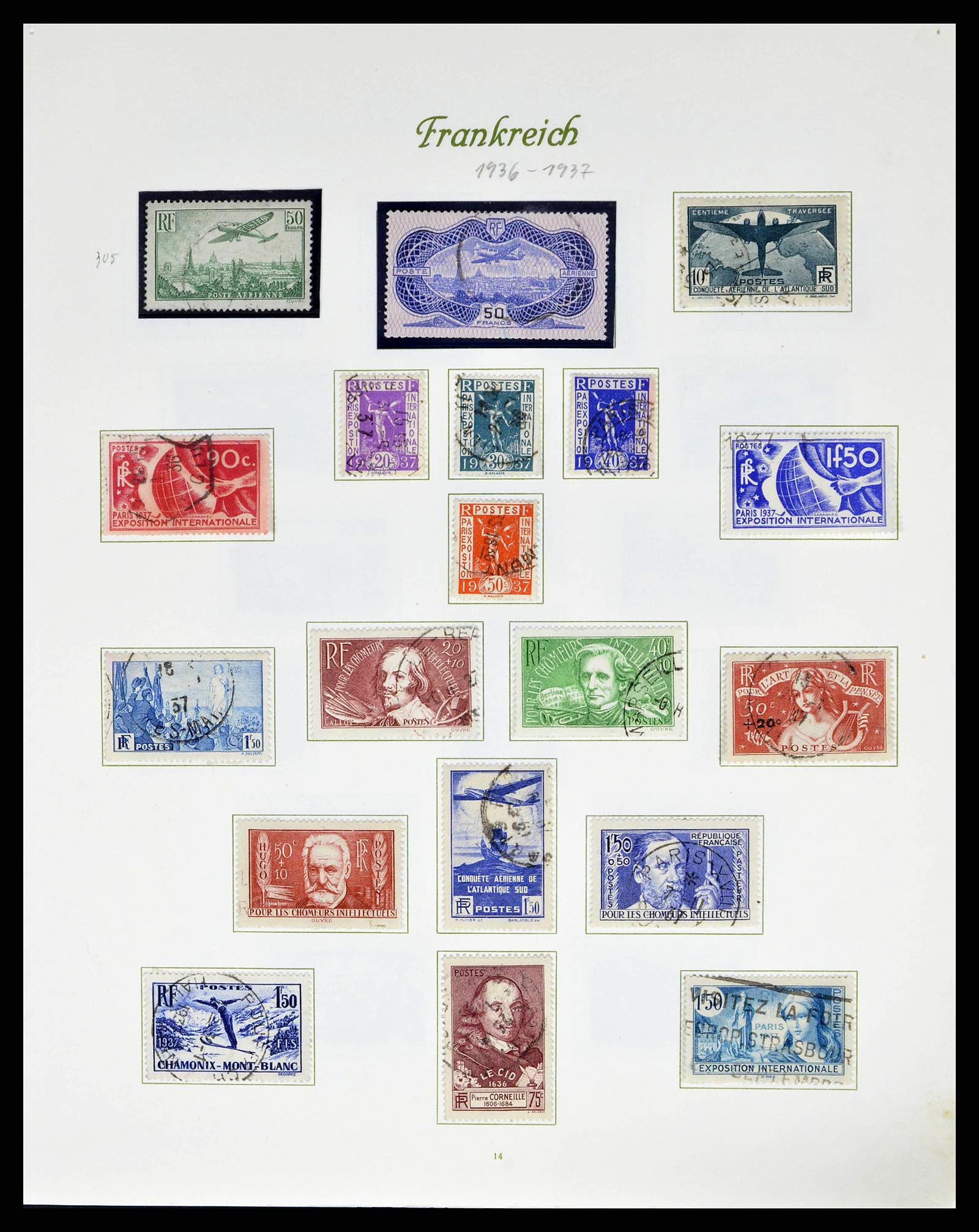 38886 0020 - Stamp collection 38886 France 1849-1971.