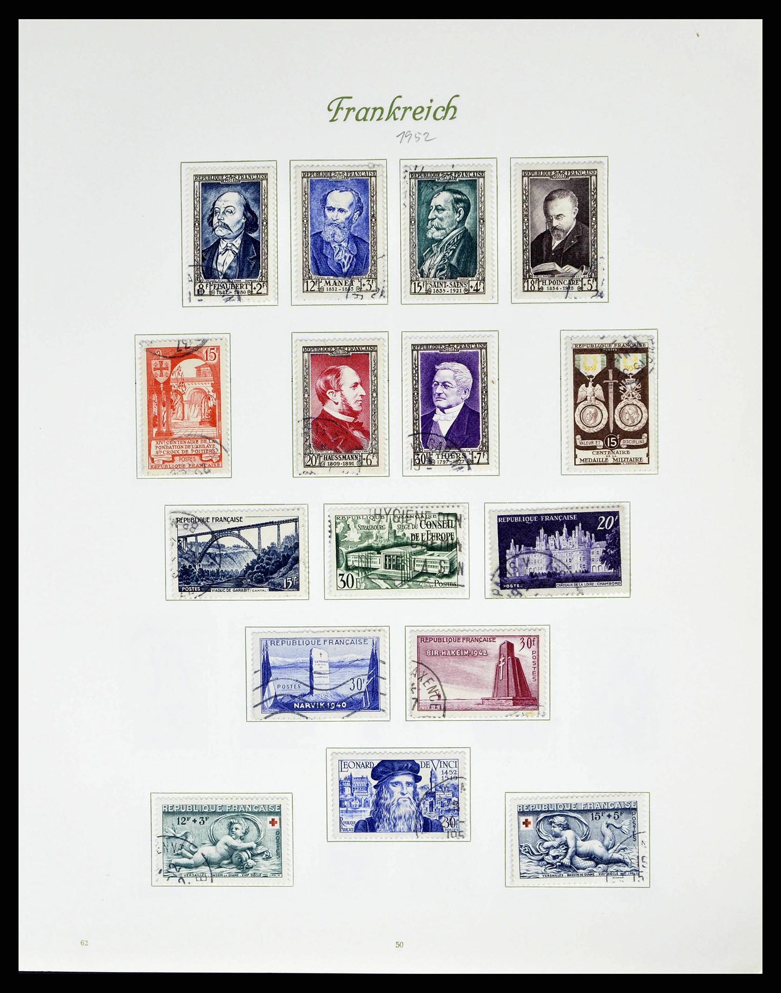 38886 0060 - Postzegelverzameling 38886 Frankrijk 1849-1971.