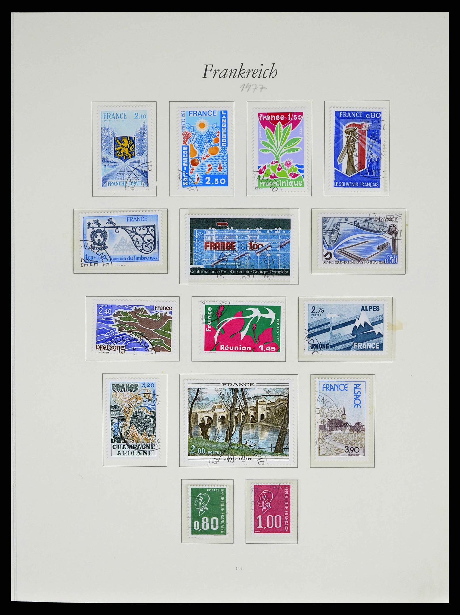 38886 0142 - Postzegelverzameling 38886 Frankrijk 1849-1971.