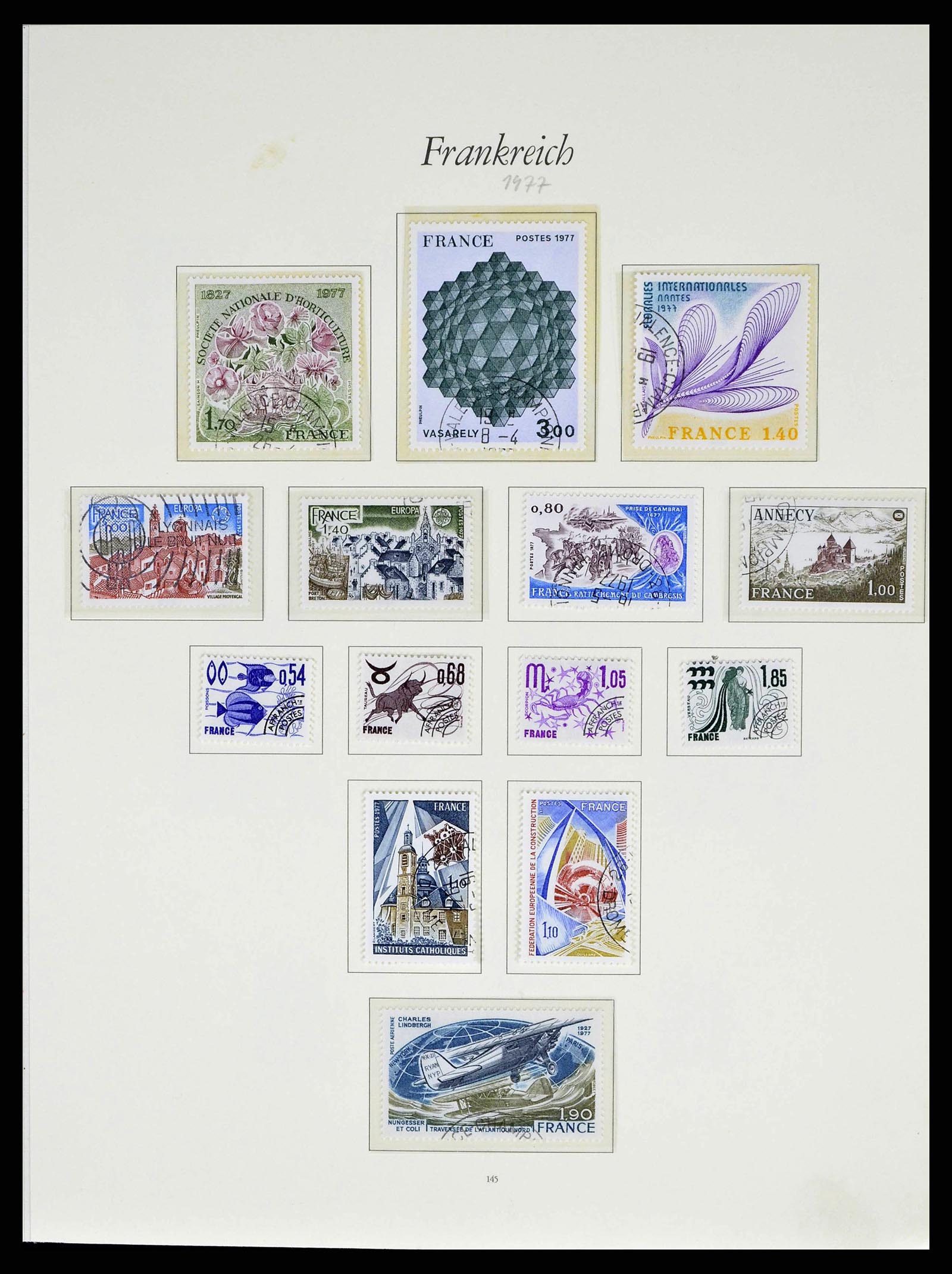 38886 0143 - Postzegelverzameling 38886 Frankrijk 1849-1971.