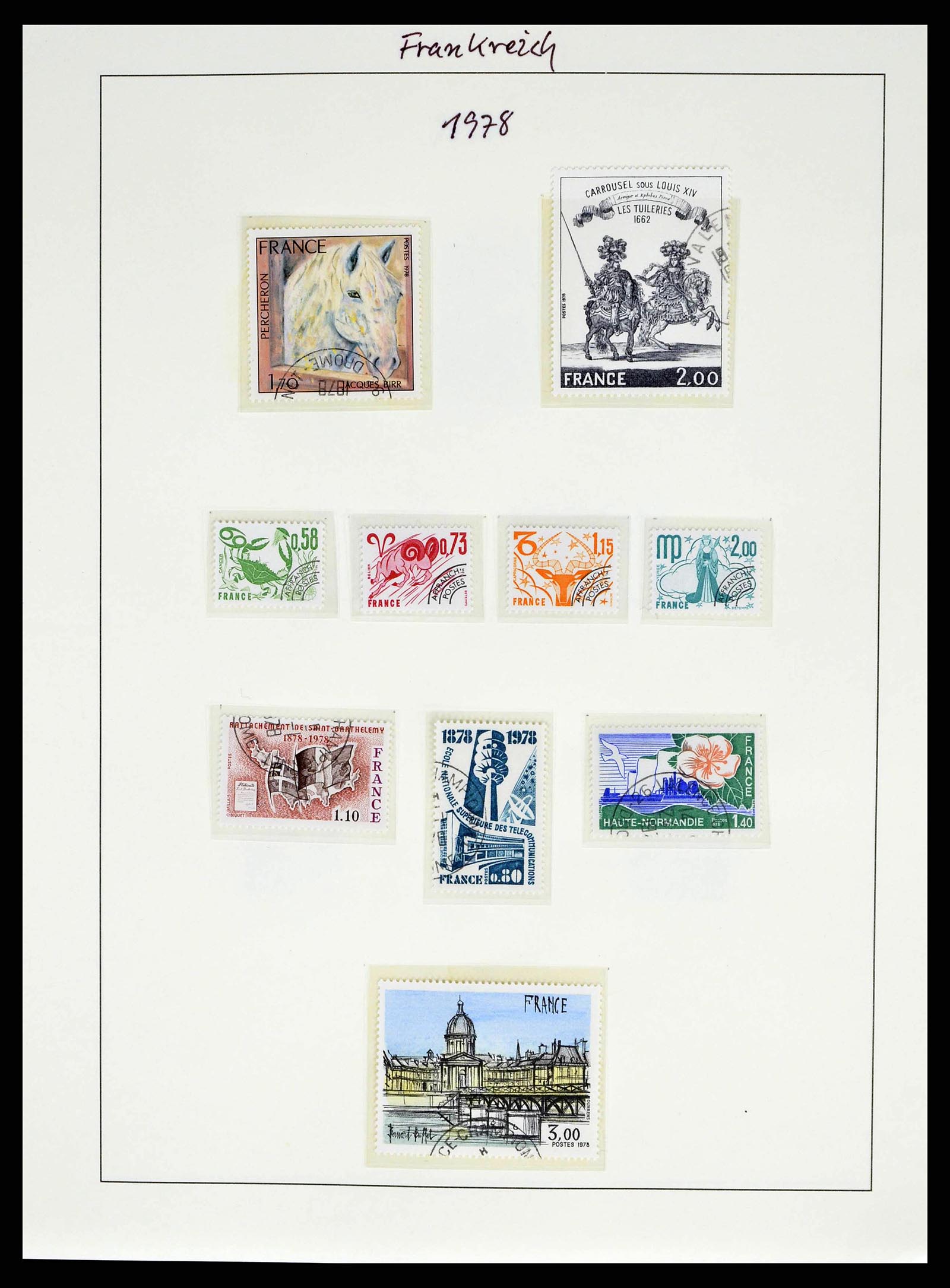 38886 0146 - Postzegelverzameling 38886 Frankrijk 1849-1971.