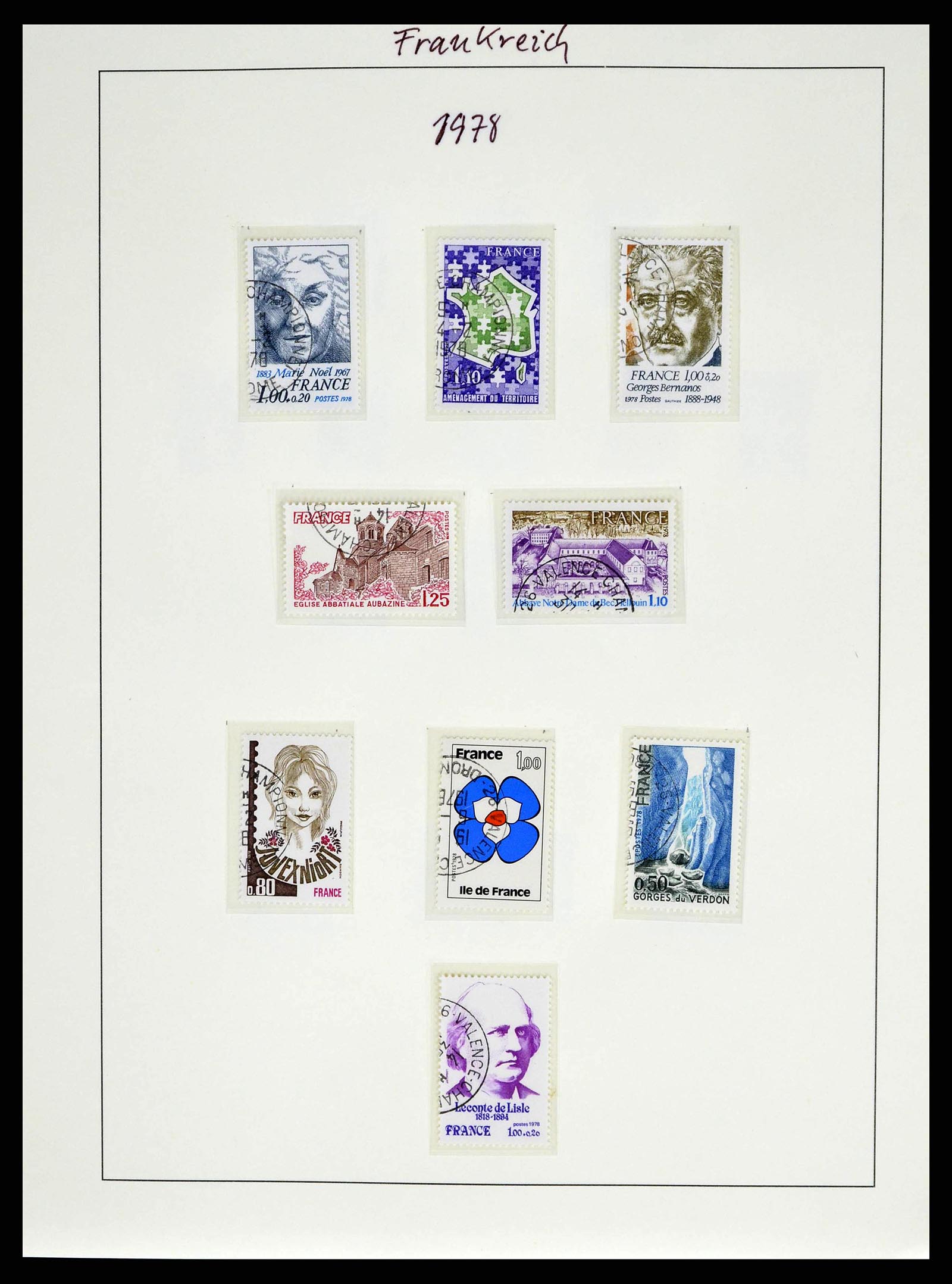 38886 0147 - Postzegelverzameling 38886 Frankrijk 1849-1971.