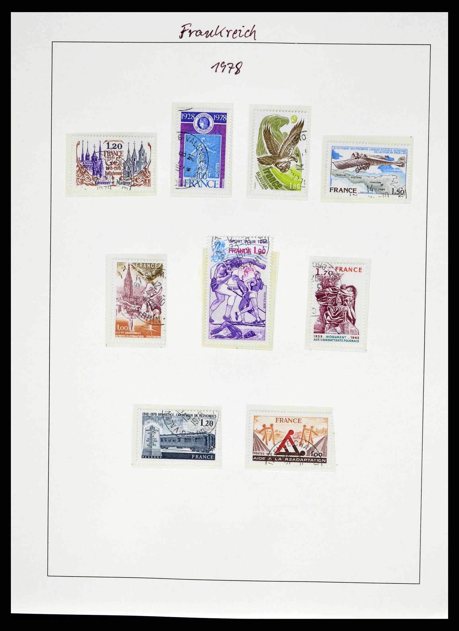 38886 0151 - Postzegelverzameling 38886 Frankrijk 1849-1971.
