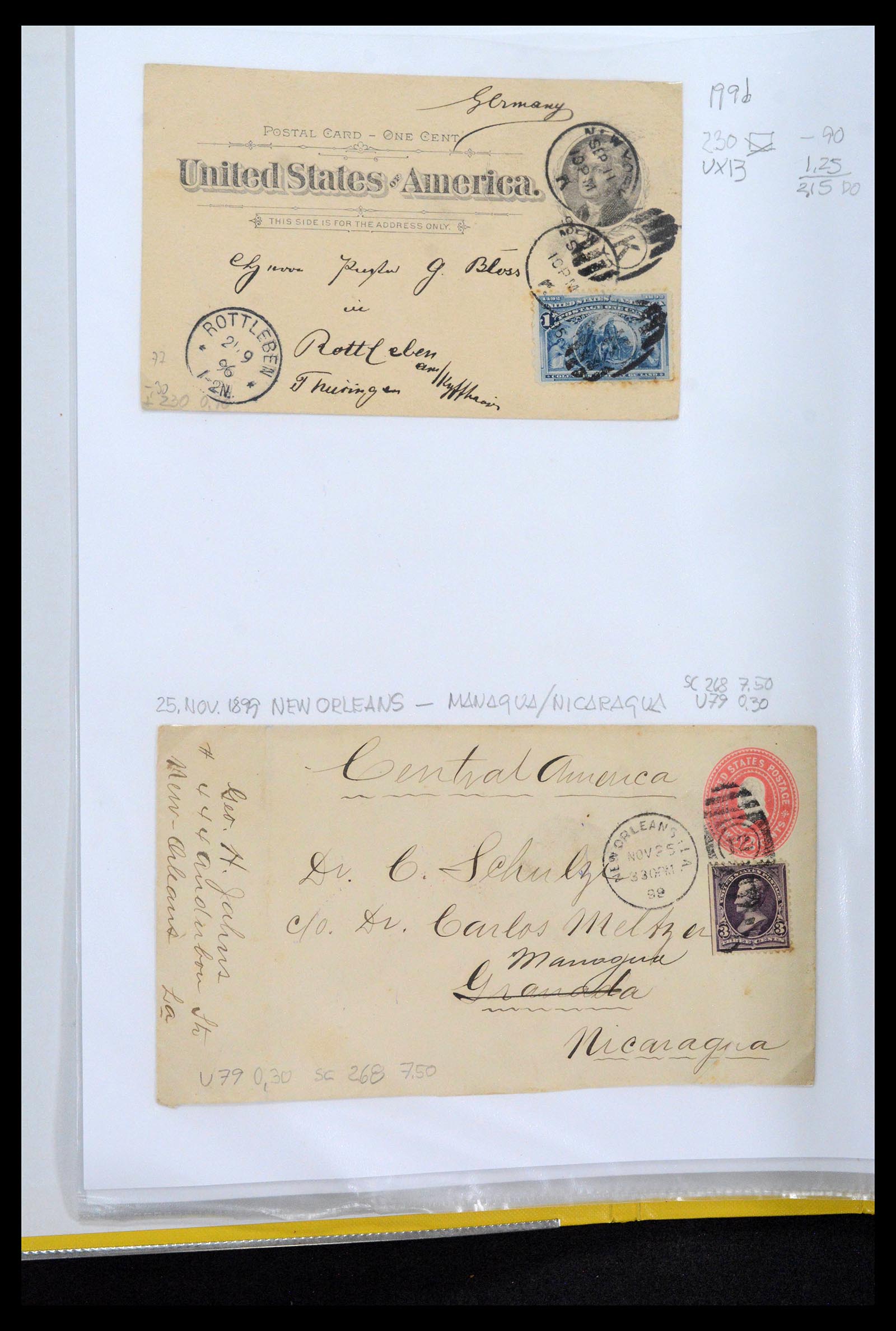 38888 0005 - Stamp collection 38888 USA 1851-1990.