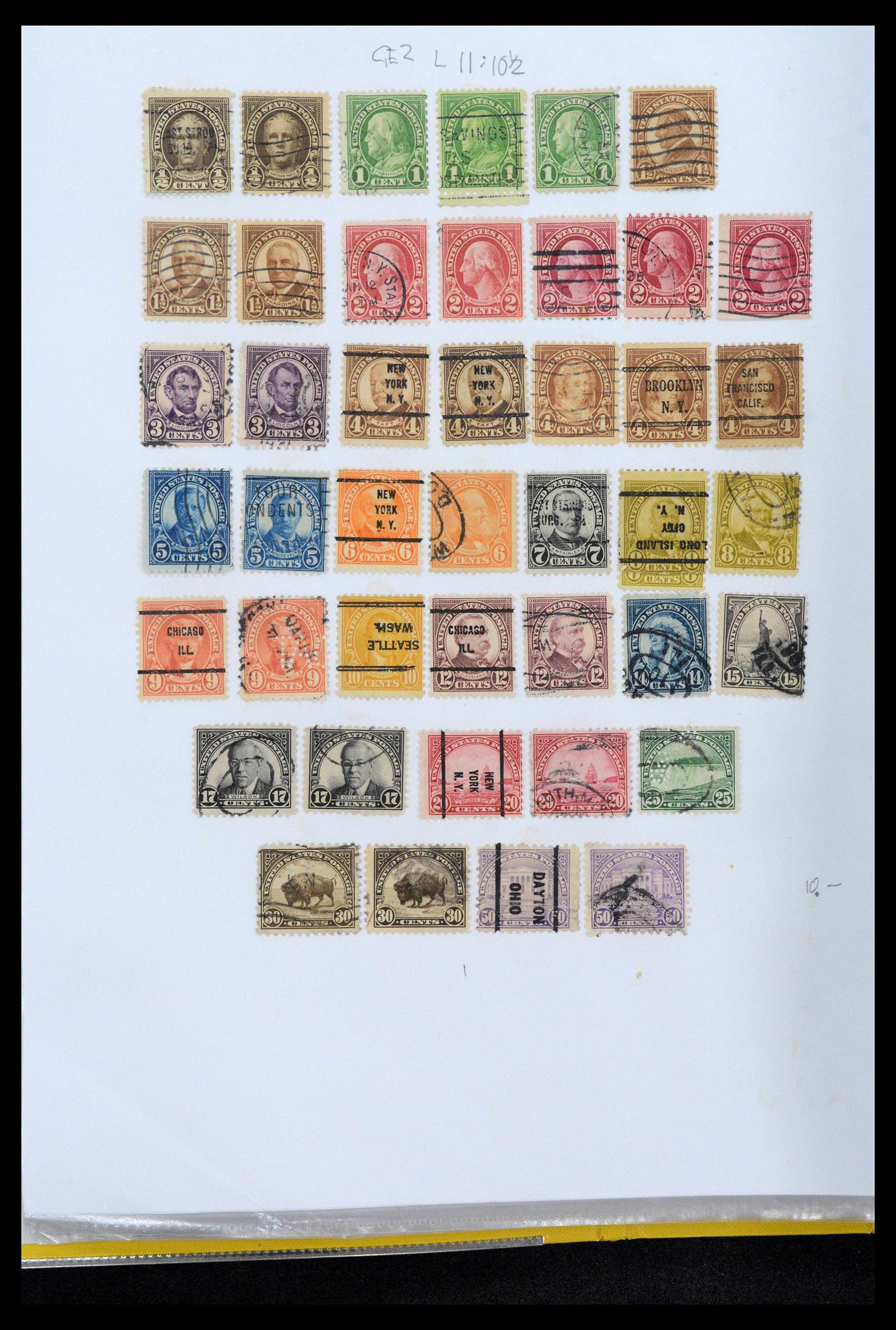 38888 0014 - Stamp collection 38888 USA 1851-1990.
