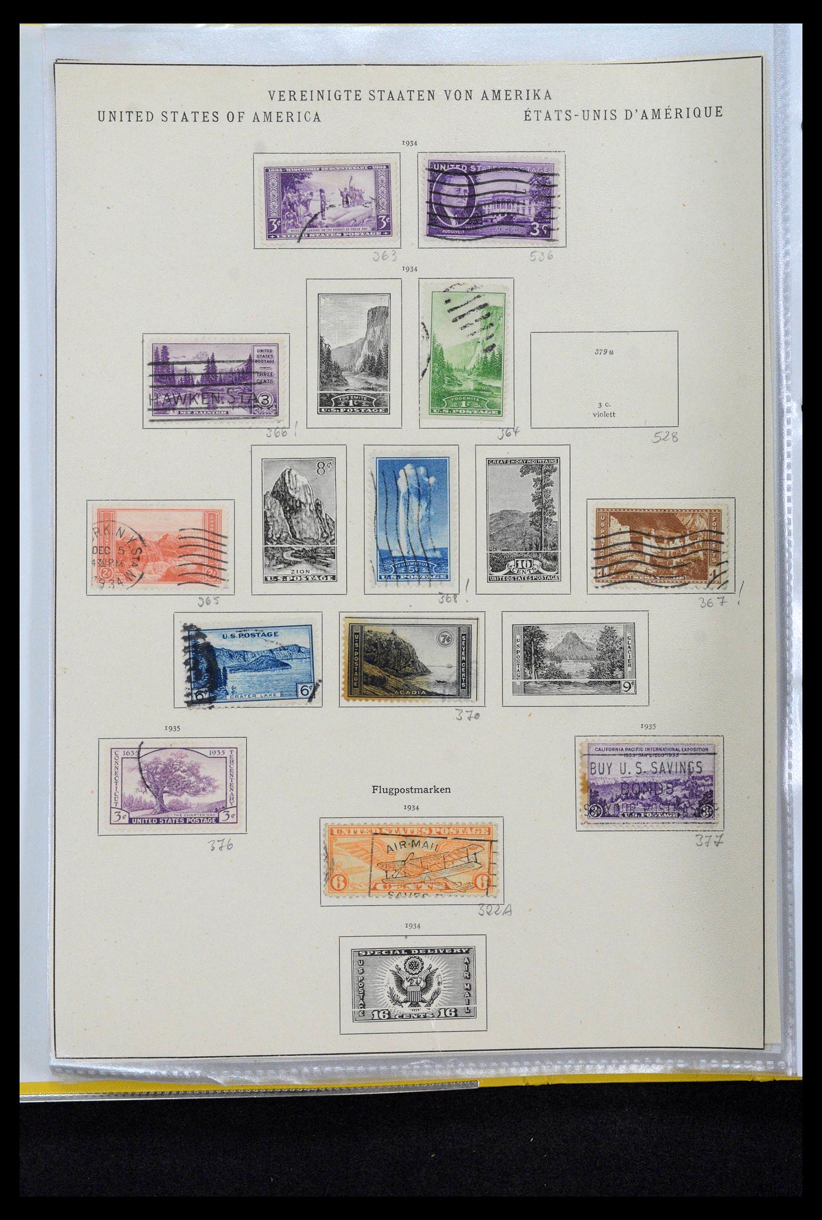 38888 0019 - Stamp collection 38888 USA 1851-1990.