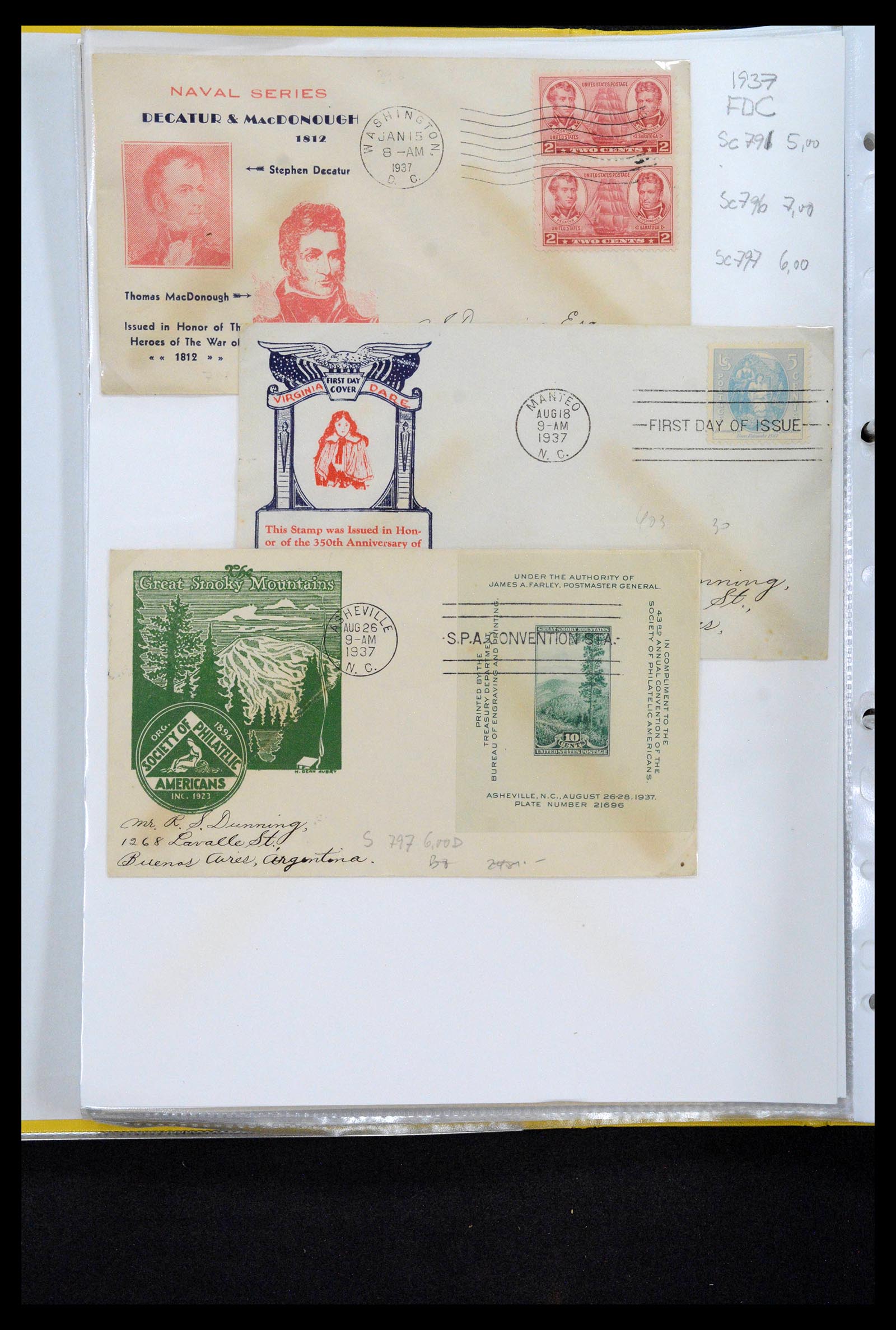 38888 0025 - Stamp collection 38888 USA 1851-1990.