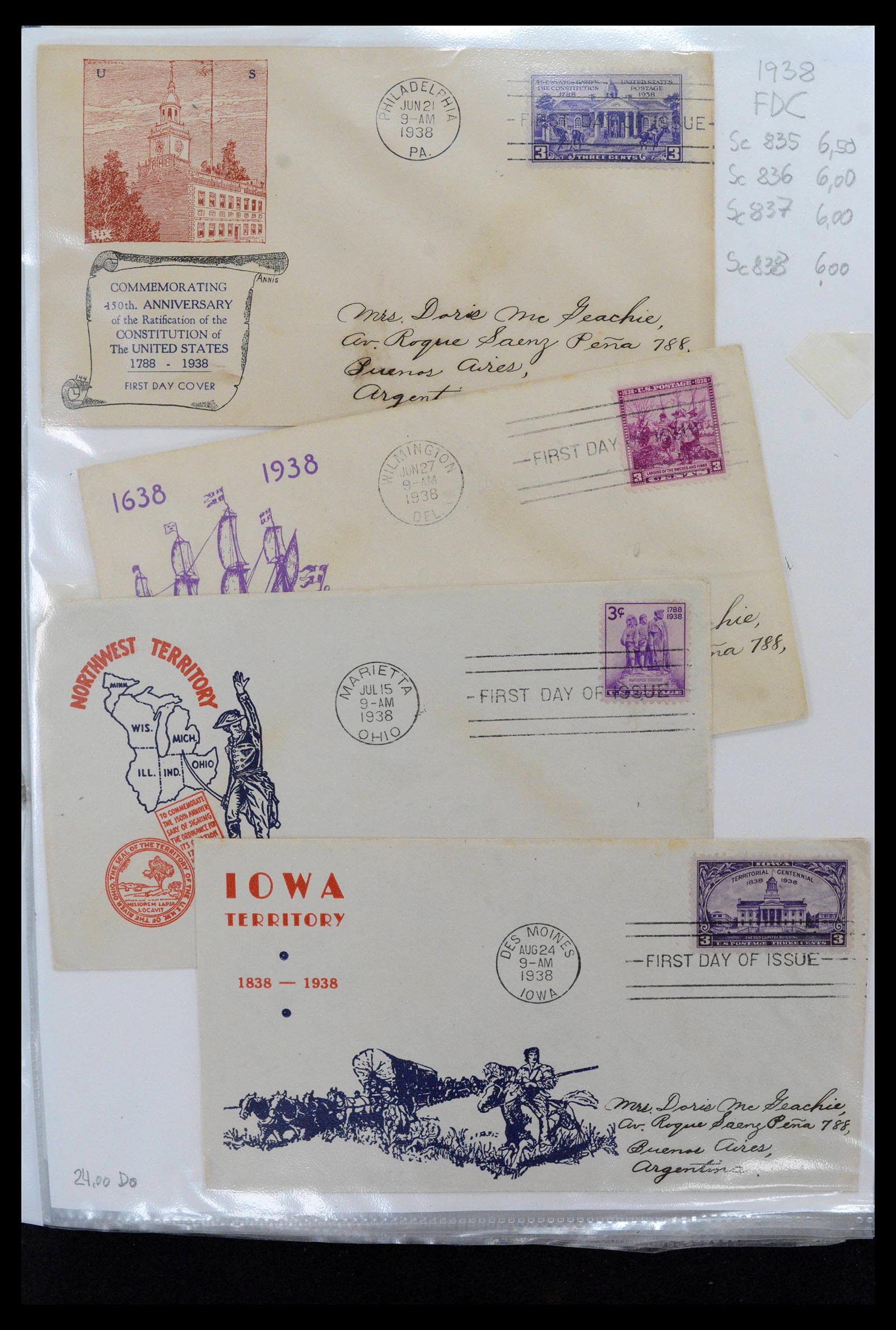 38888 0030 - Stamp collection 38888 USA 1851-1990.