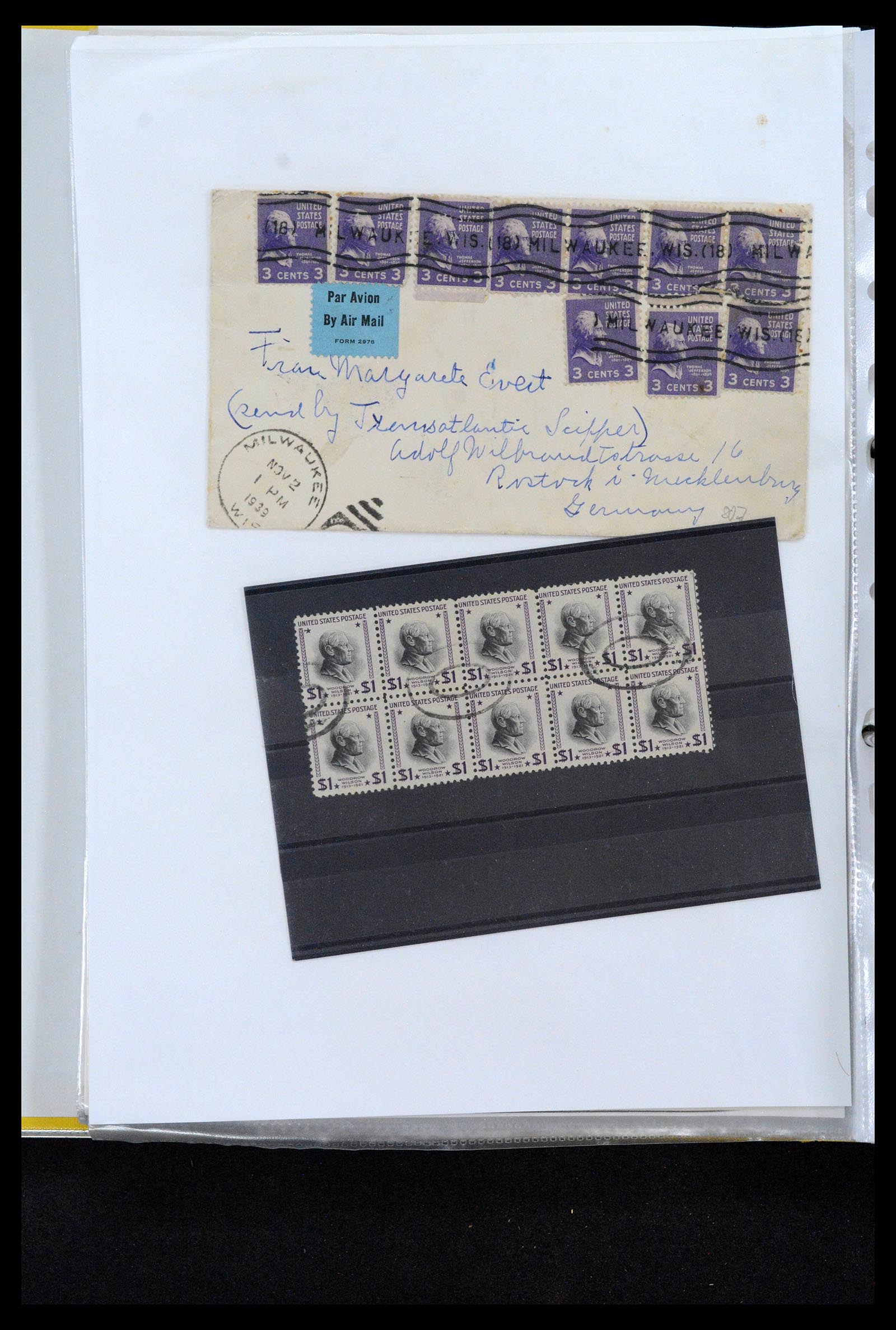 38888 0033 - Stamp collection 38888 USA 1851-1990.