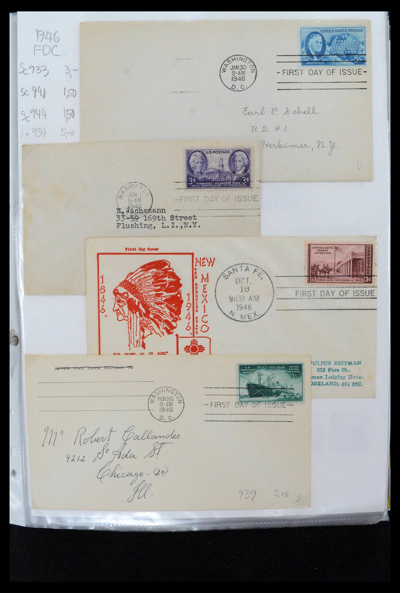 38888 0052 - Stamp collection 38888 USA 1851-1990.