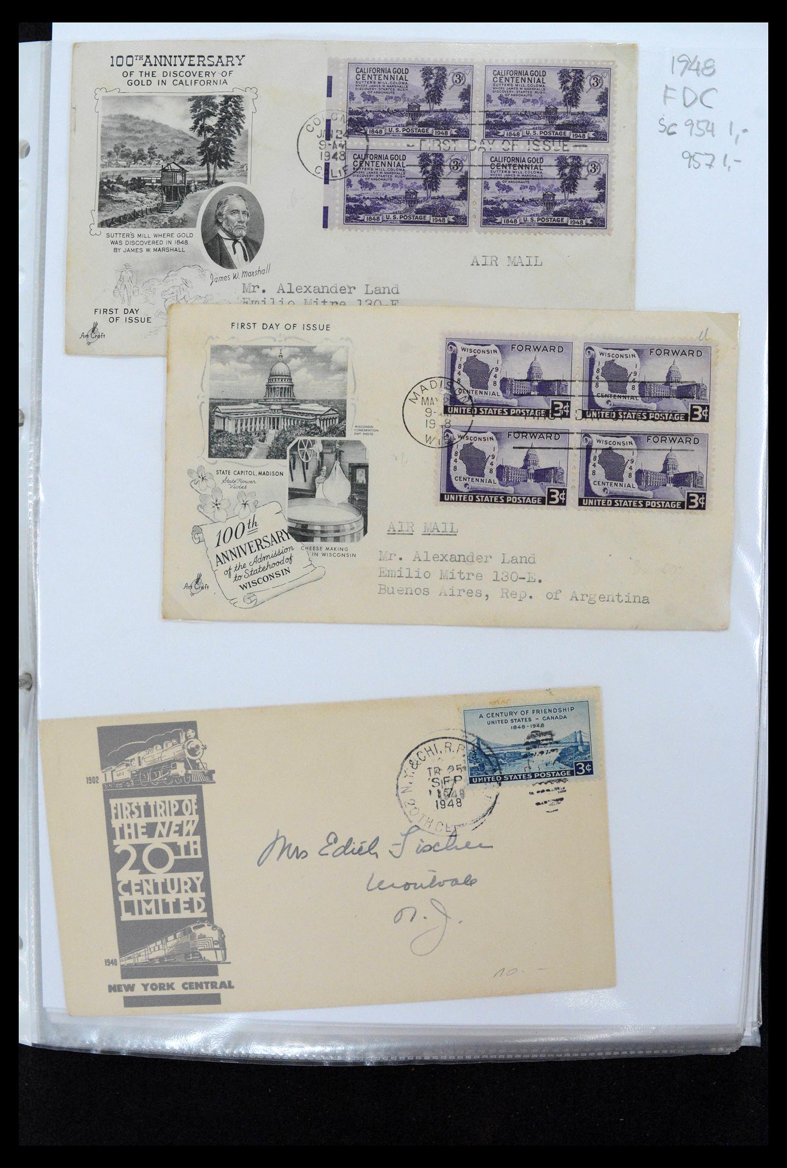 38888 0056 - Stamp collection 38888 USA 1851-1990.