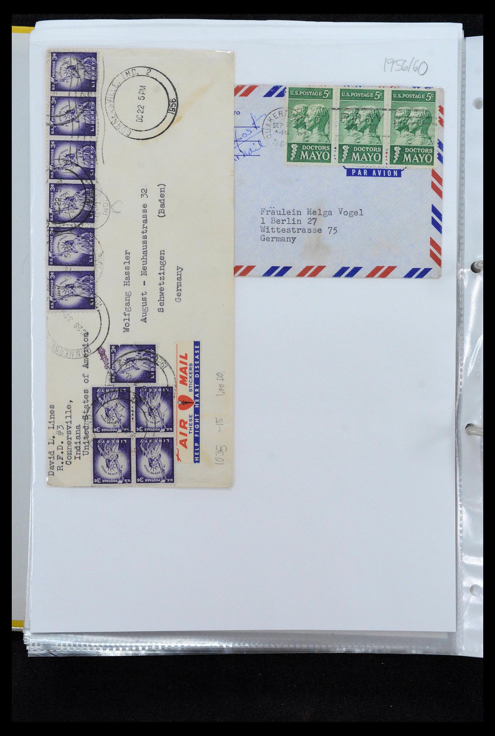 38888 0059 - Stamp collection 38888 USA 1851-1990.