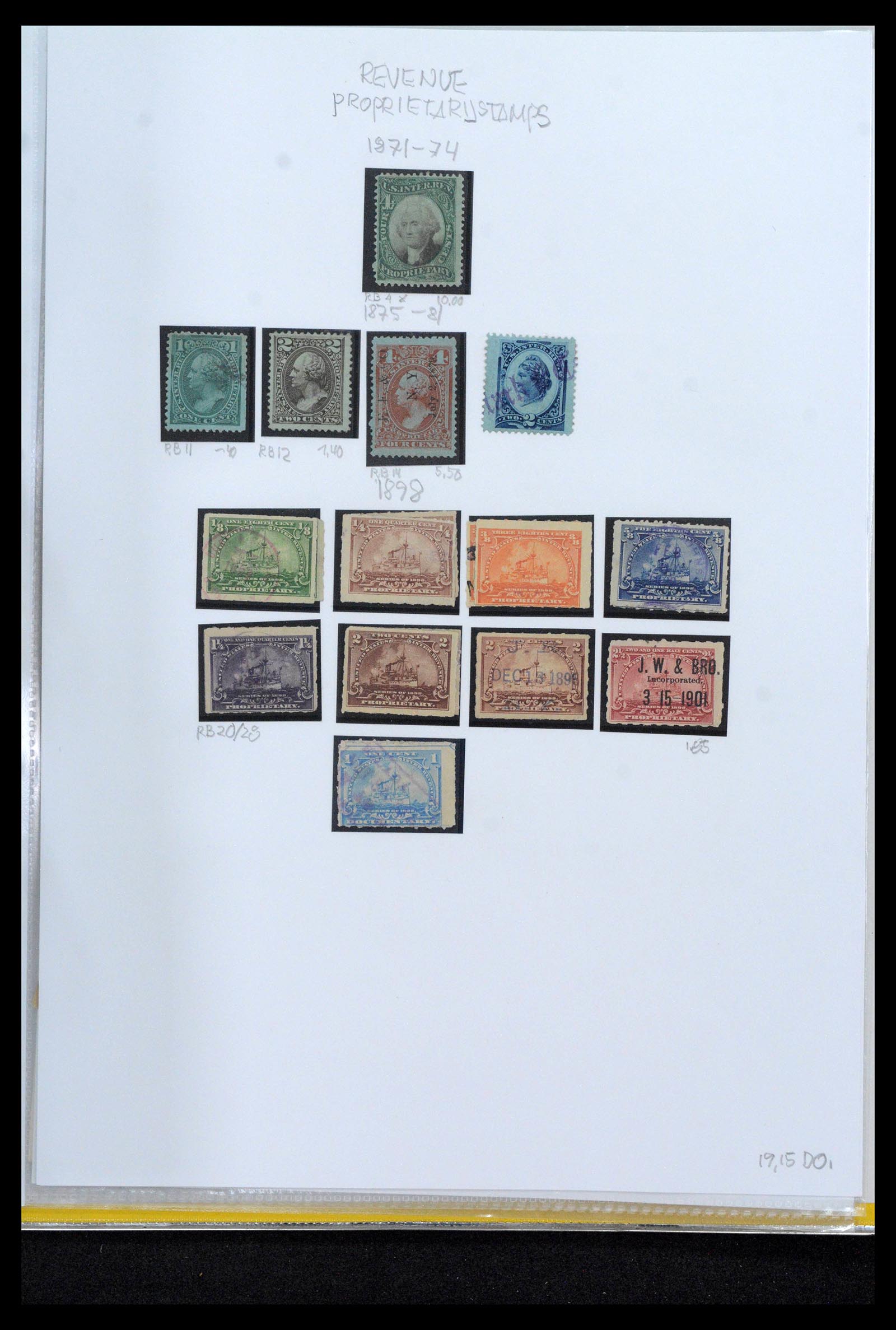 38888 0162 - Stamp collection 38888 USA 1851-1990.