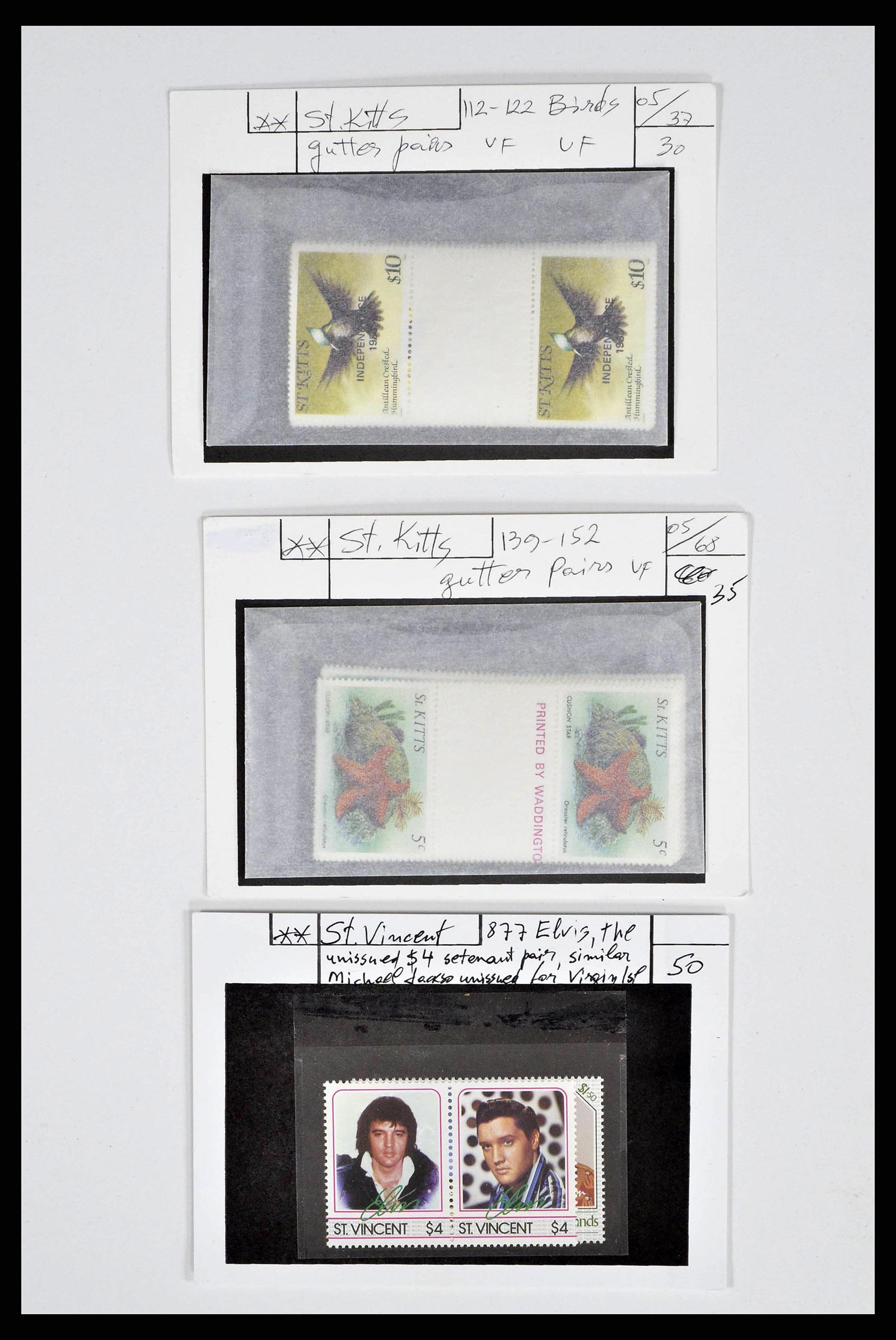 38889 0001 - Postzegelverzameling 38889 Engelse koloniën jaren 50-80.