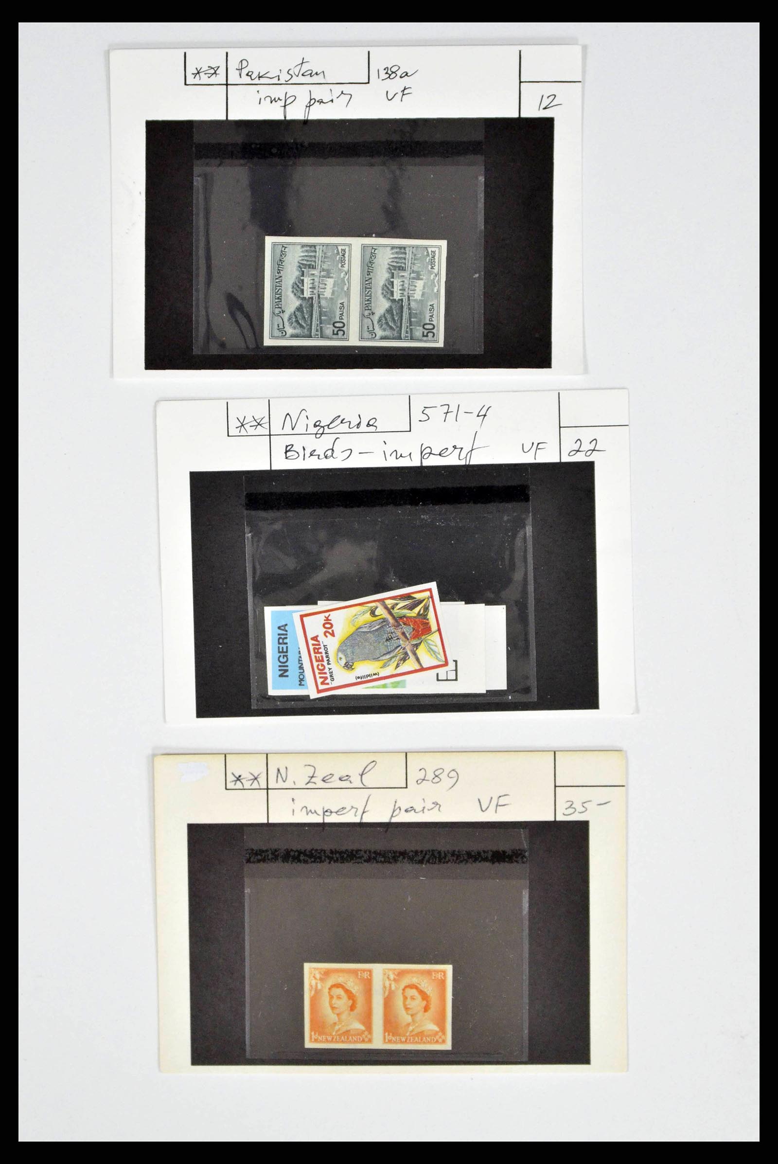 38889 0008 - Postzegelverzameling 38889 Engelse koloniën jaren 50-80.