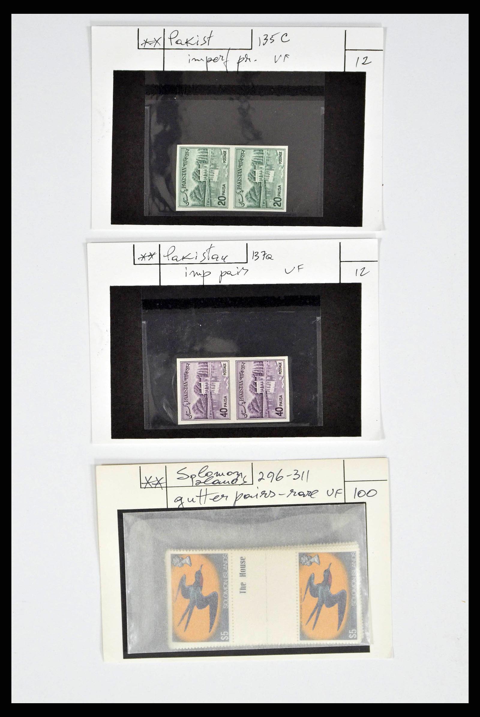 38889 0009 - Postzegelverzameling 38889 Engelse koloniën jaren 50-80.