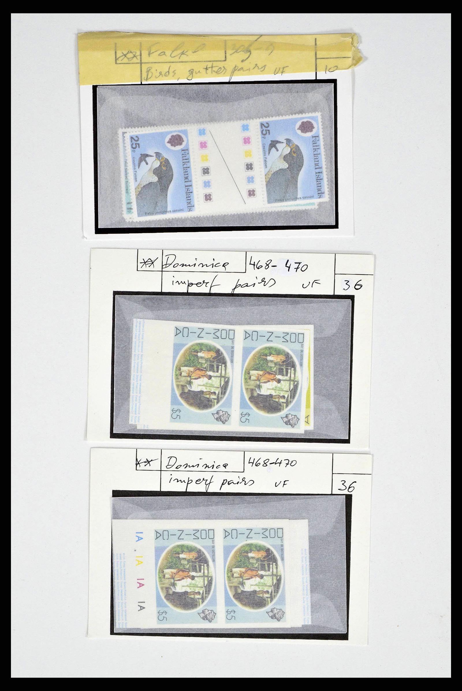 38889 0020 - Postzegelverzameling 38889 Engelse koloniën jaren 50-80.