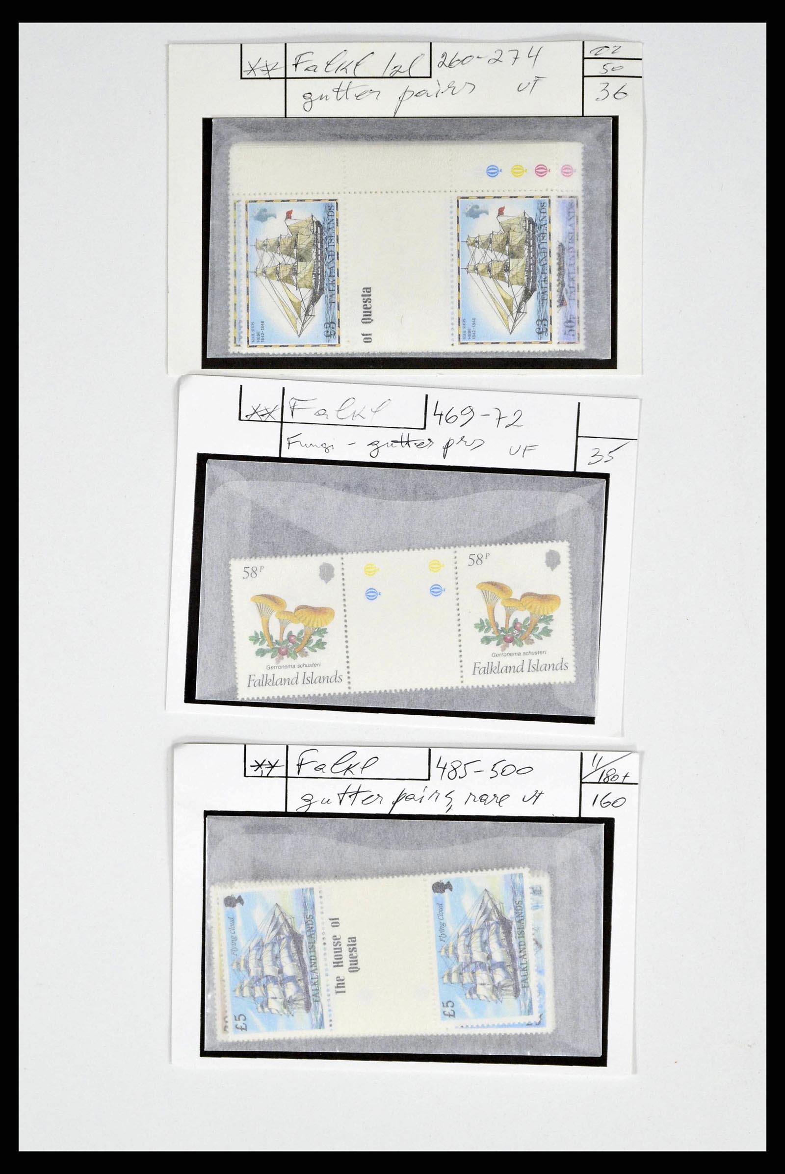38889 0021 - Postzegelverzameling 38889 Engelse koloniën jaren 50-80.
