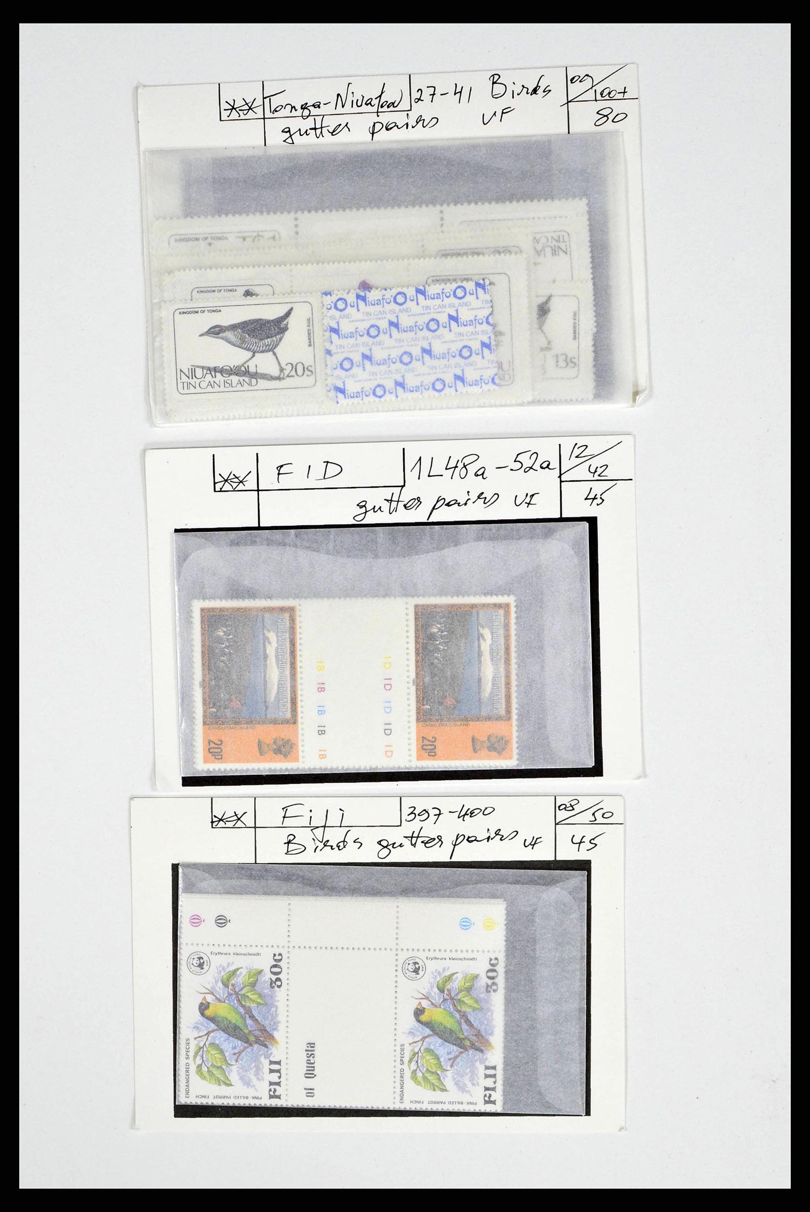 38889 0022 - Postzegelverzameling 38889 Engelse koloniën jaren 50-80.