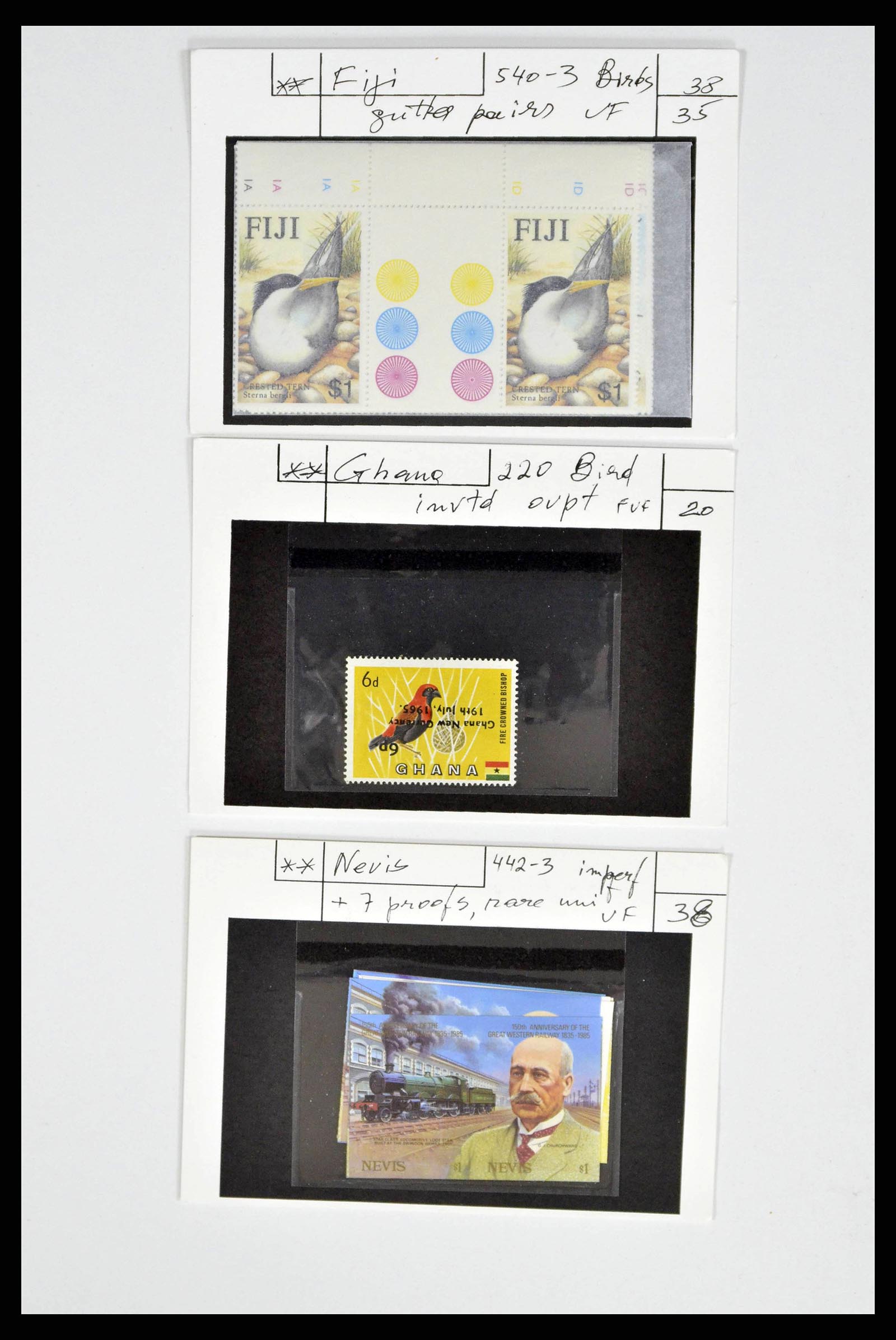 38889 0023 - Postzegelverzameling 38889 Engelse koloniën jaren 50-80.