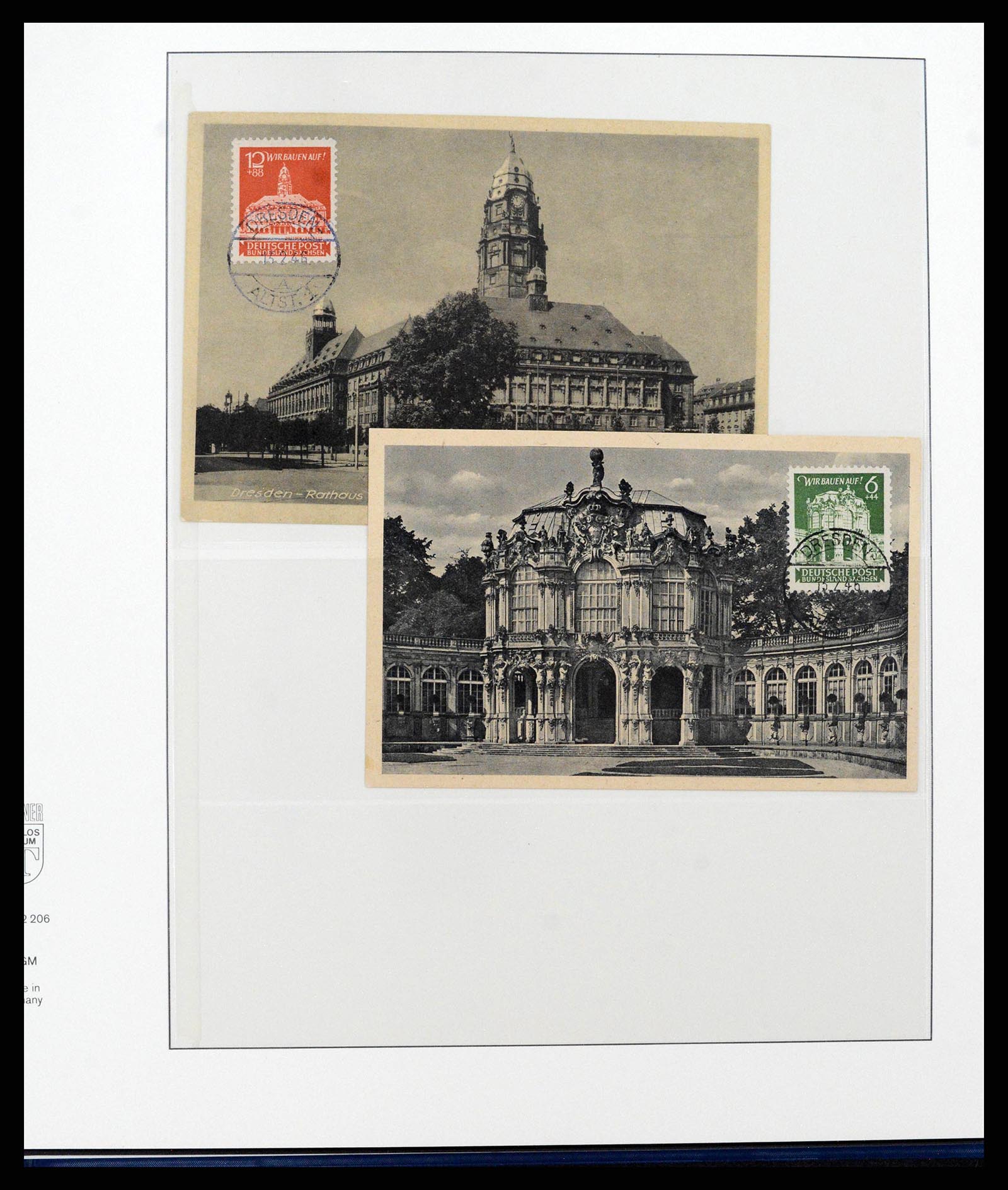 38890 0008 - Postzegelverzameling 38890 Duitsland Sovjet Zone 1945-1949.