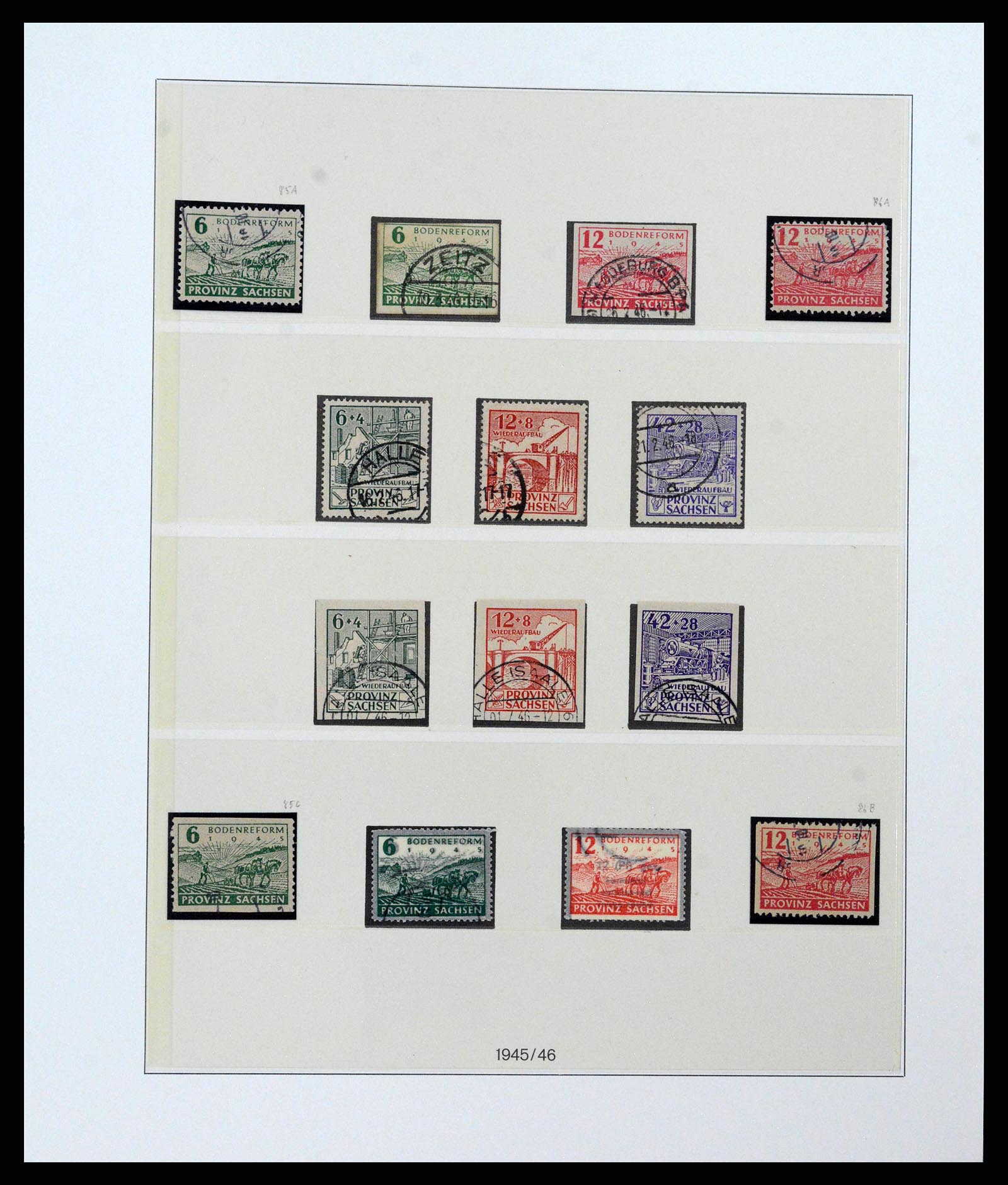 38890 0016 - Stamp collection 38890 Germany sovjet zone 1945-1949.
