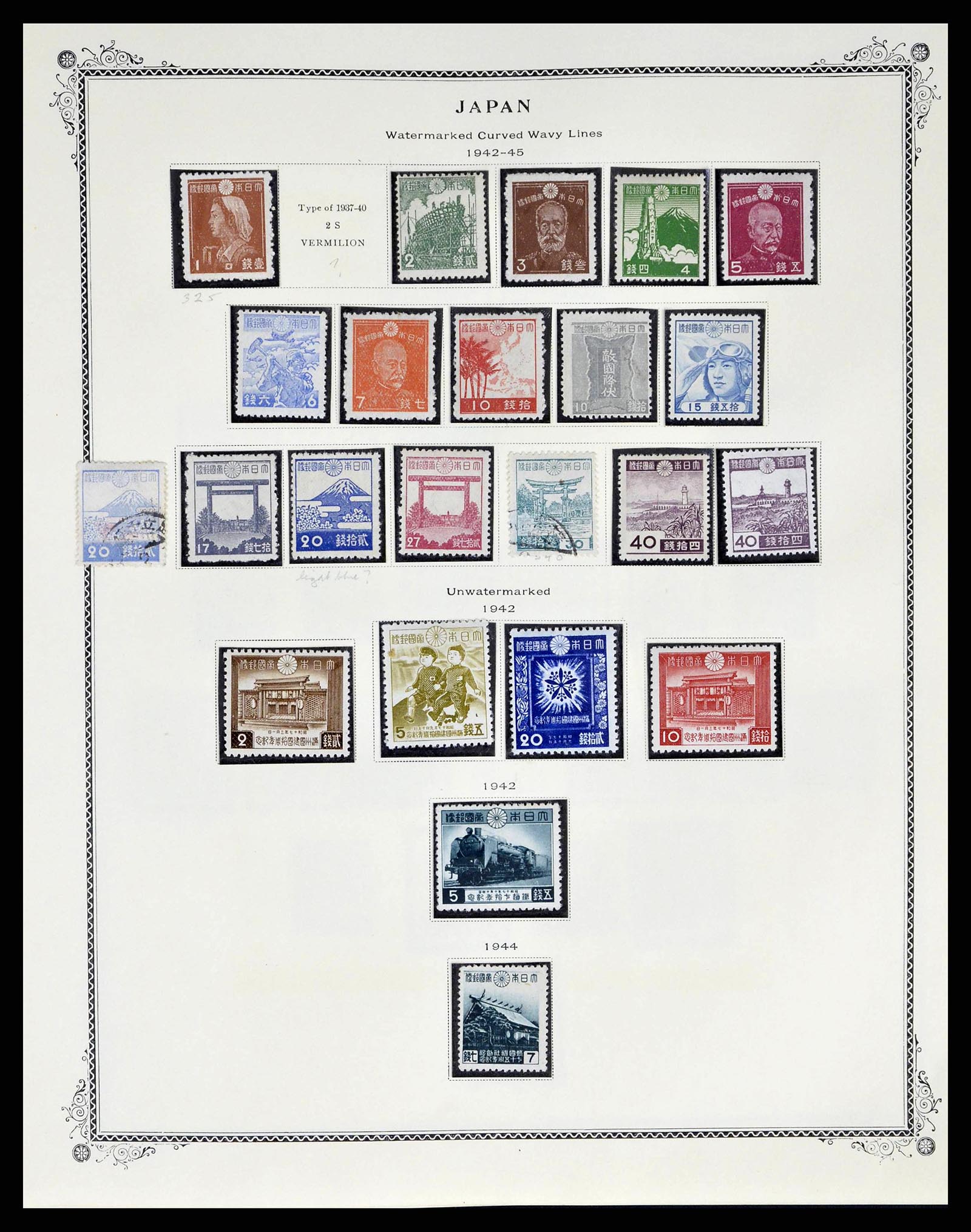 38891 0018 - Postzegelverzameling 38891 Japan 1871-1961.