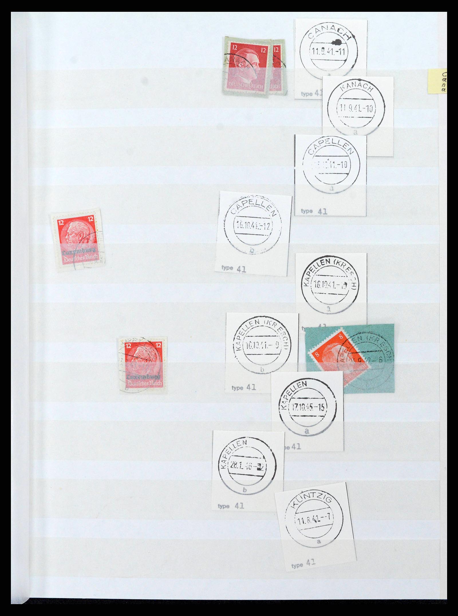 38892 0033 - Postzegelverzameling 38892 Luxemburg stempels 1880-1980.
