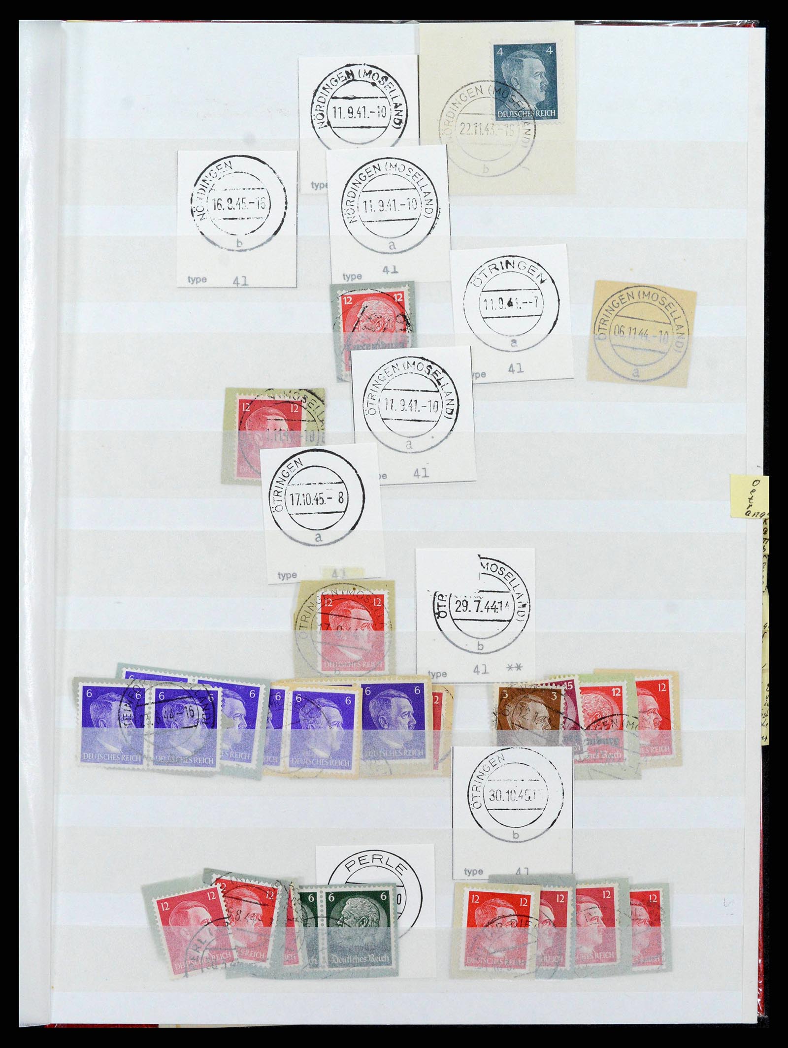 38892 0049 - Postzegelverzameling 38892 Luxemburg stempels 1880-1980.
