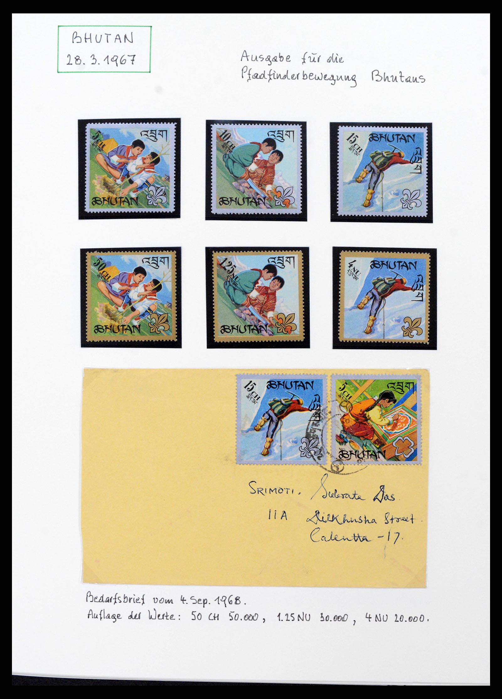 38893 0001 - Stamp collection 38893 Theme scouting 1950-2007.