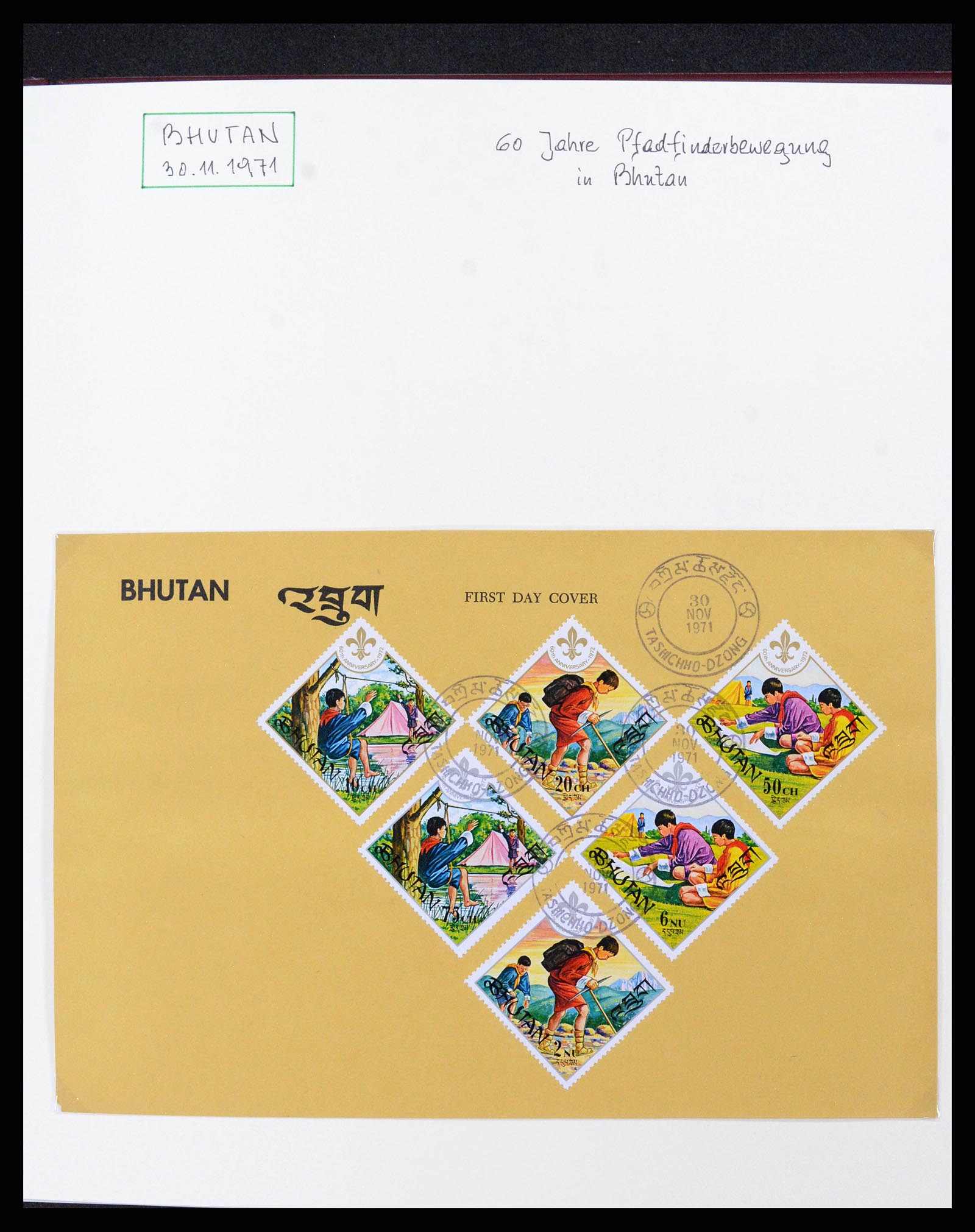 38893 0006 - Stamp collection 38893 Theme scouting 1950-2007.