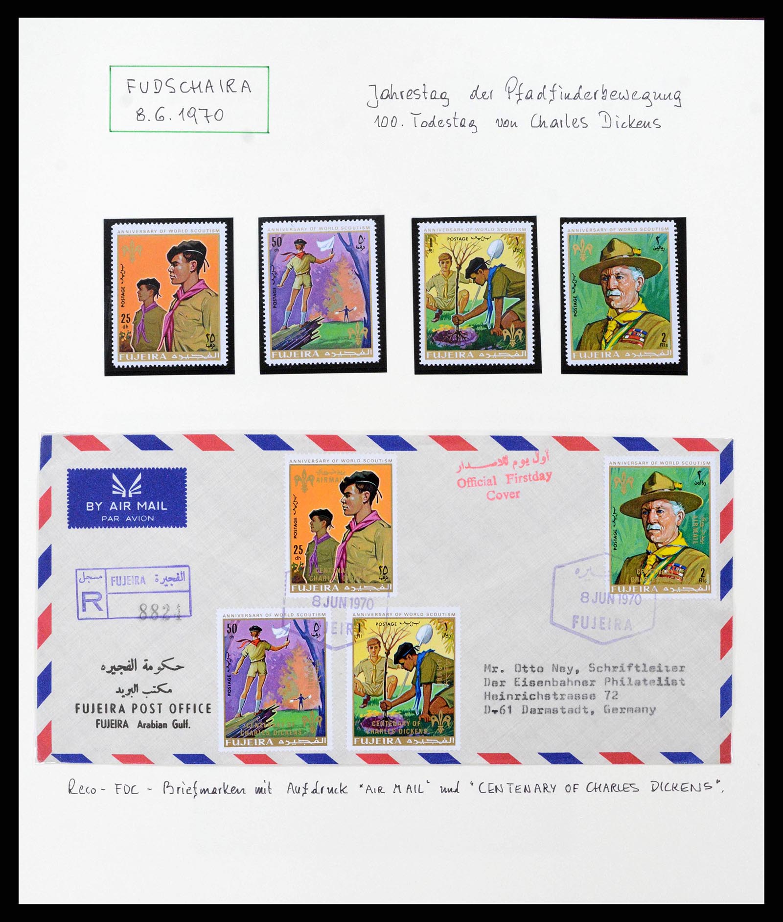 38893 0029 - Stamp collection 38893 Theme scouting 1950-2007.