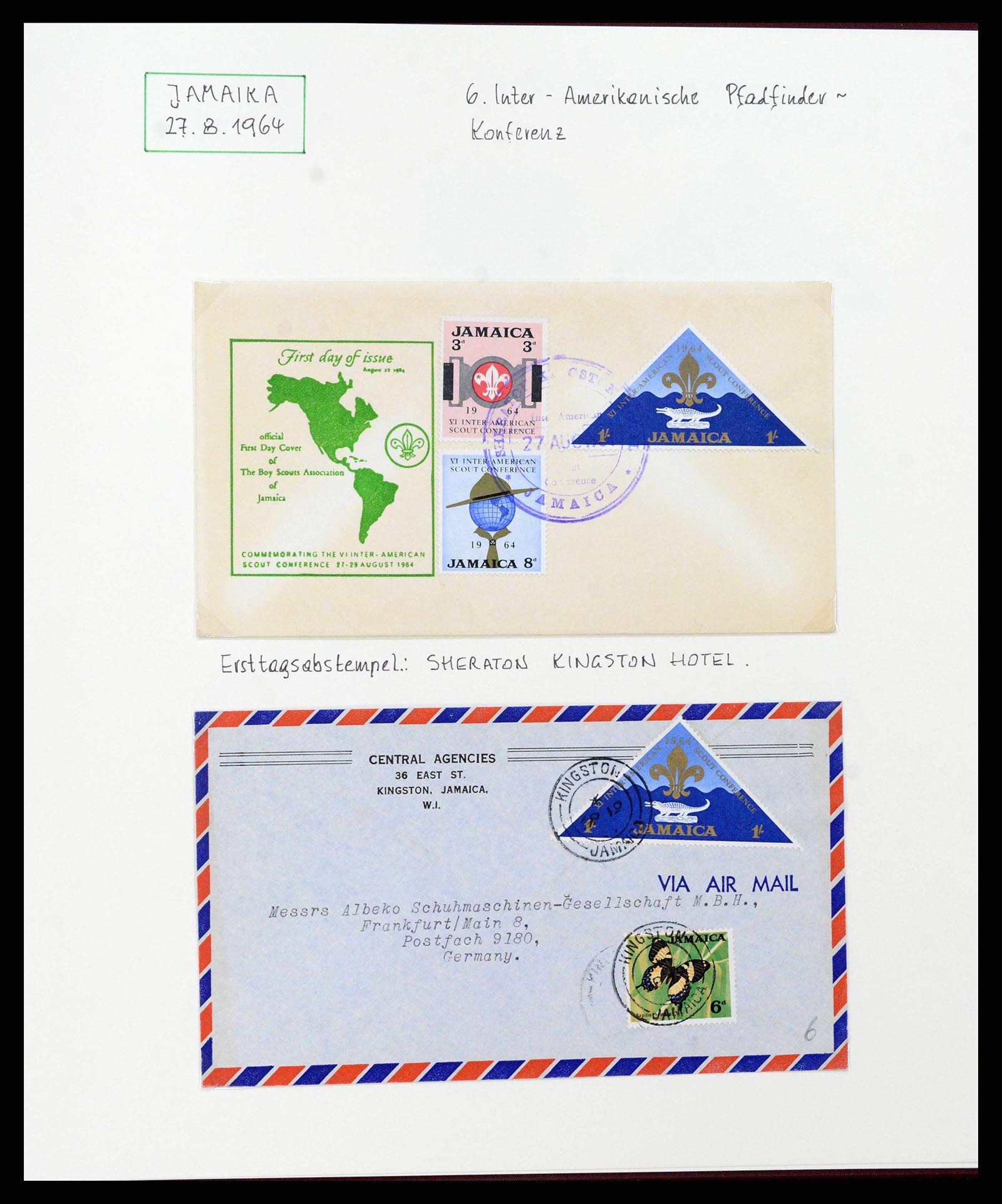 38893 0059 - Stamp collection 38893 Theme scouting 1950-2007.