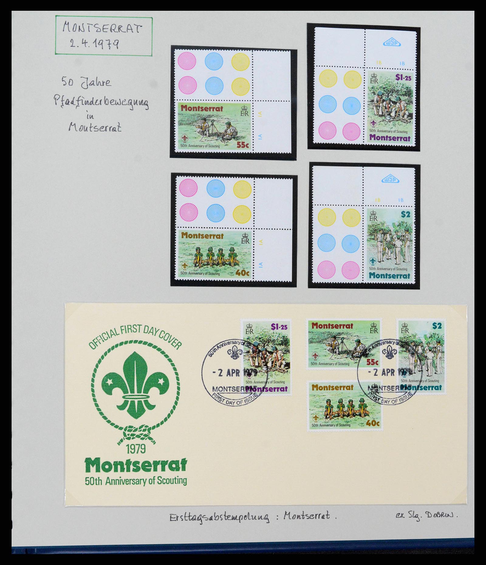 38893 0227 - Stamp collection 38893 Theme scouting 1950-2007.