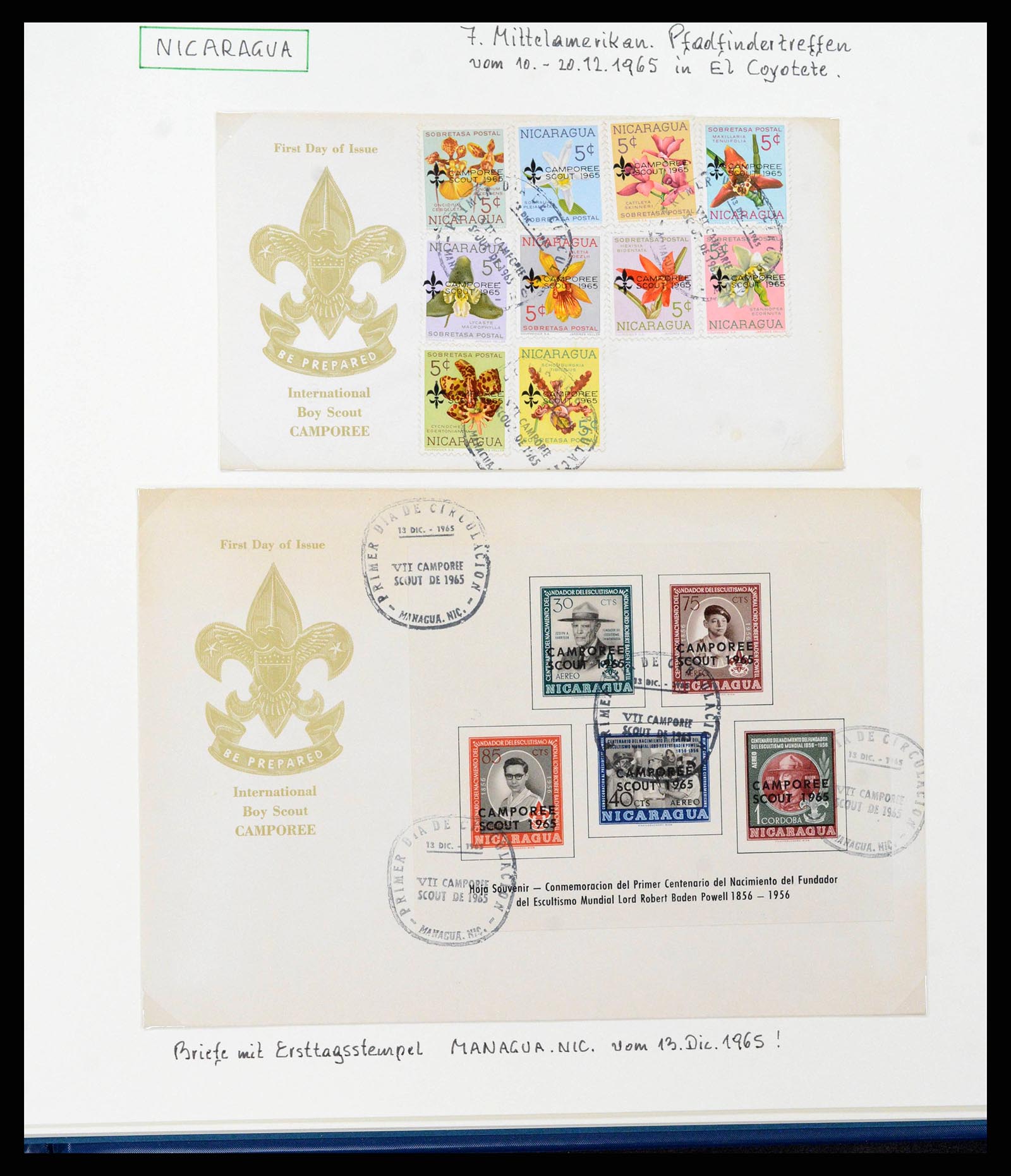 38893 0234 - Stamp collection 38893 Theme scouting 1950-2007.