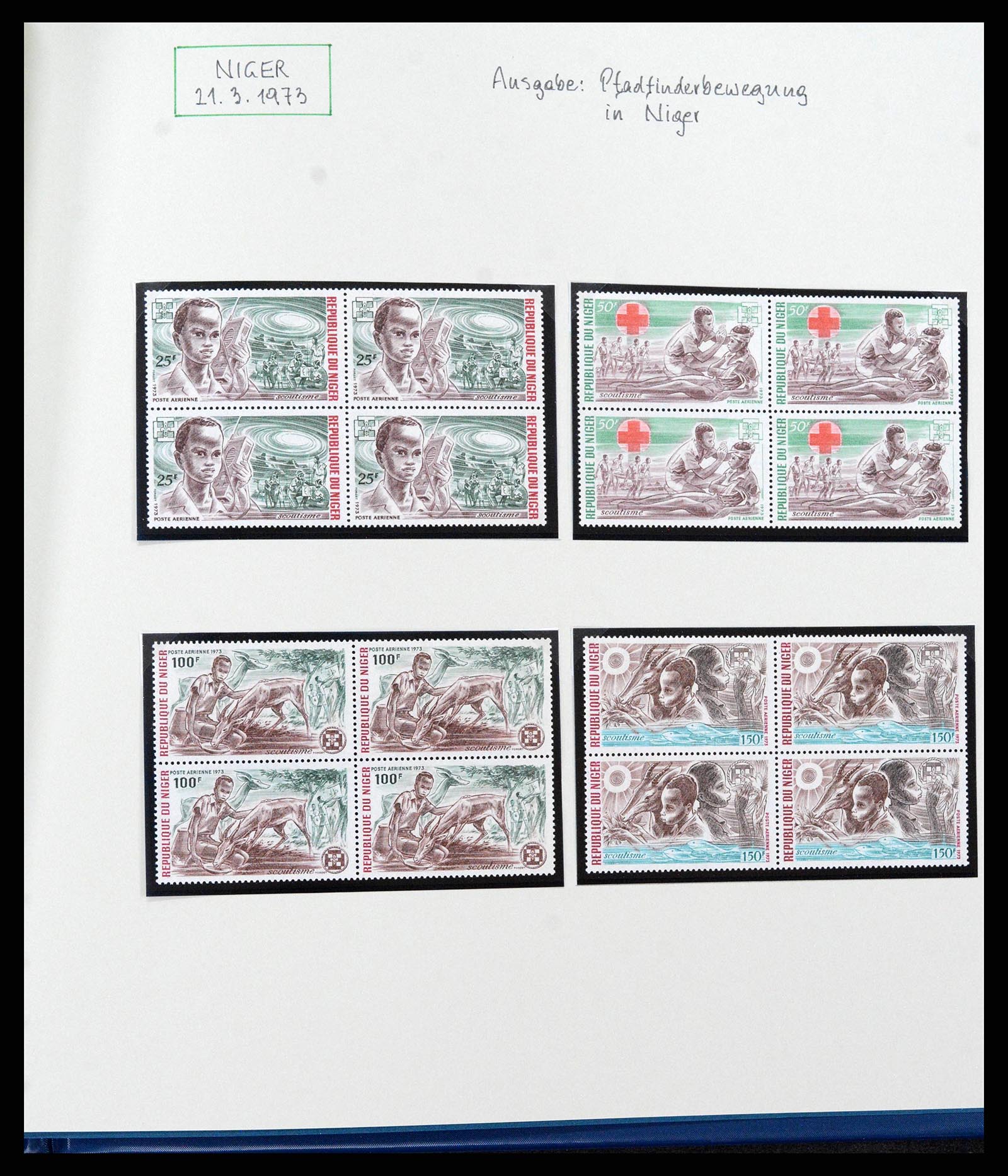 38893 0237 - Stamp collection 38893 Theme scouting 1950-2007.