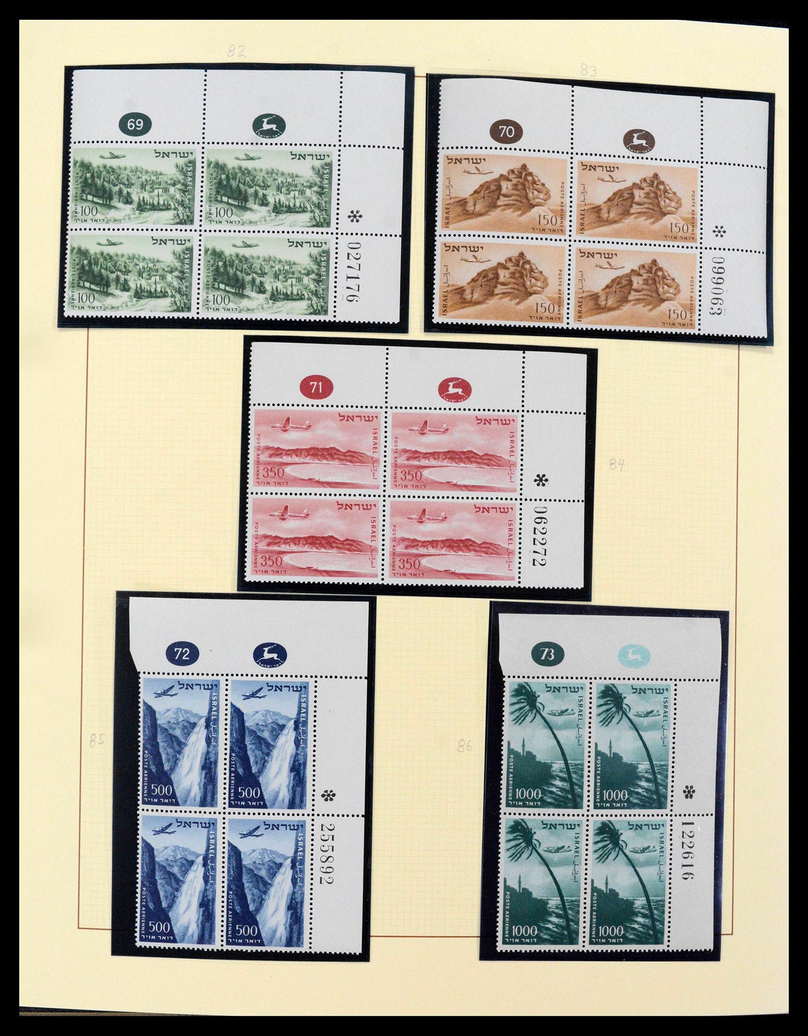 38897 0009 - Postzegelverzameling 38897 Israël 1949-1980.