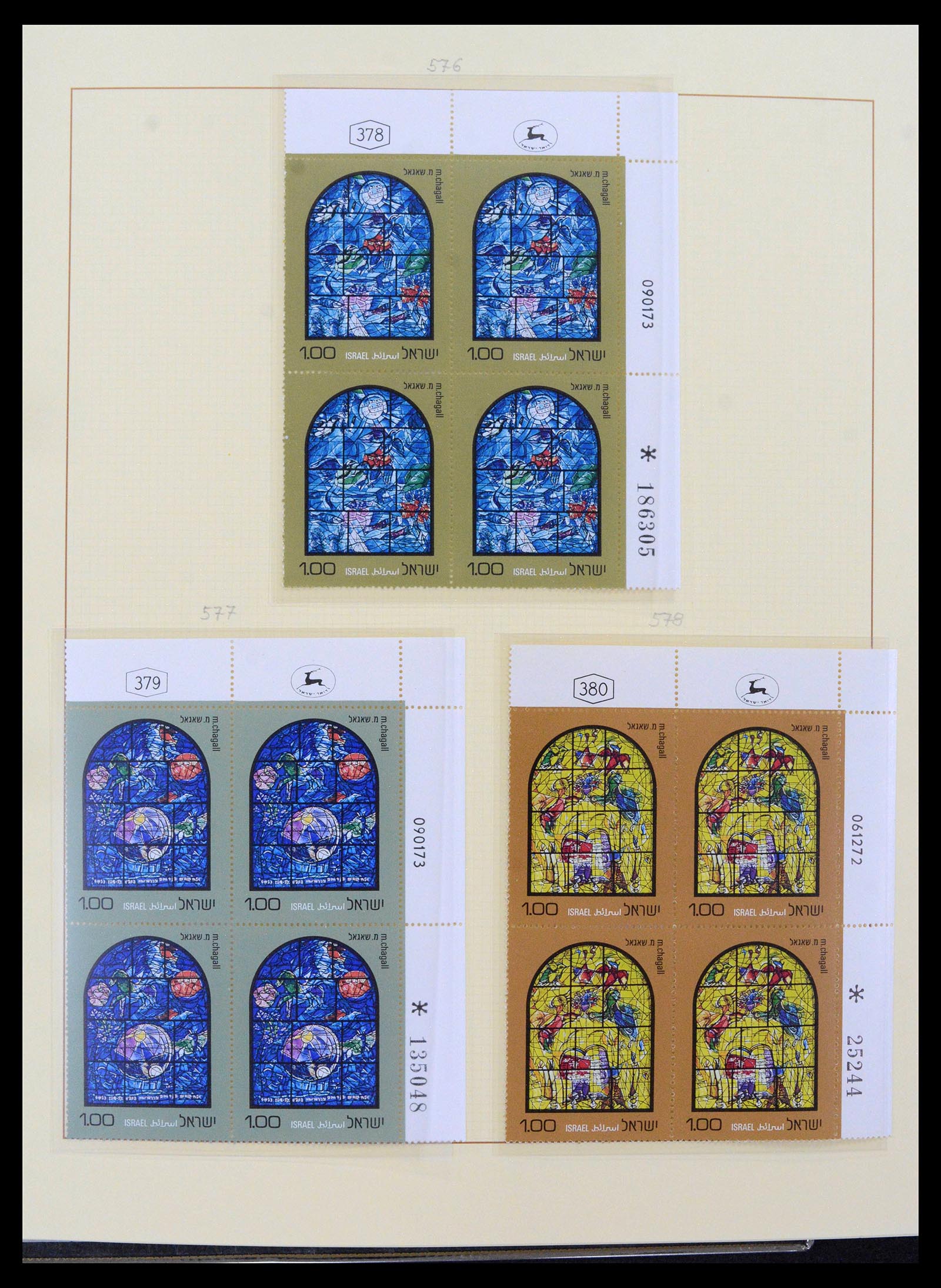 38897 0029 - Postzegelverzameling 38897 Israël 1949-1980.