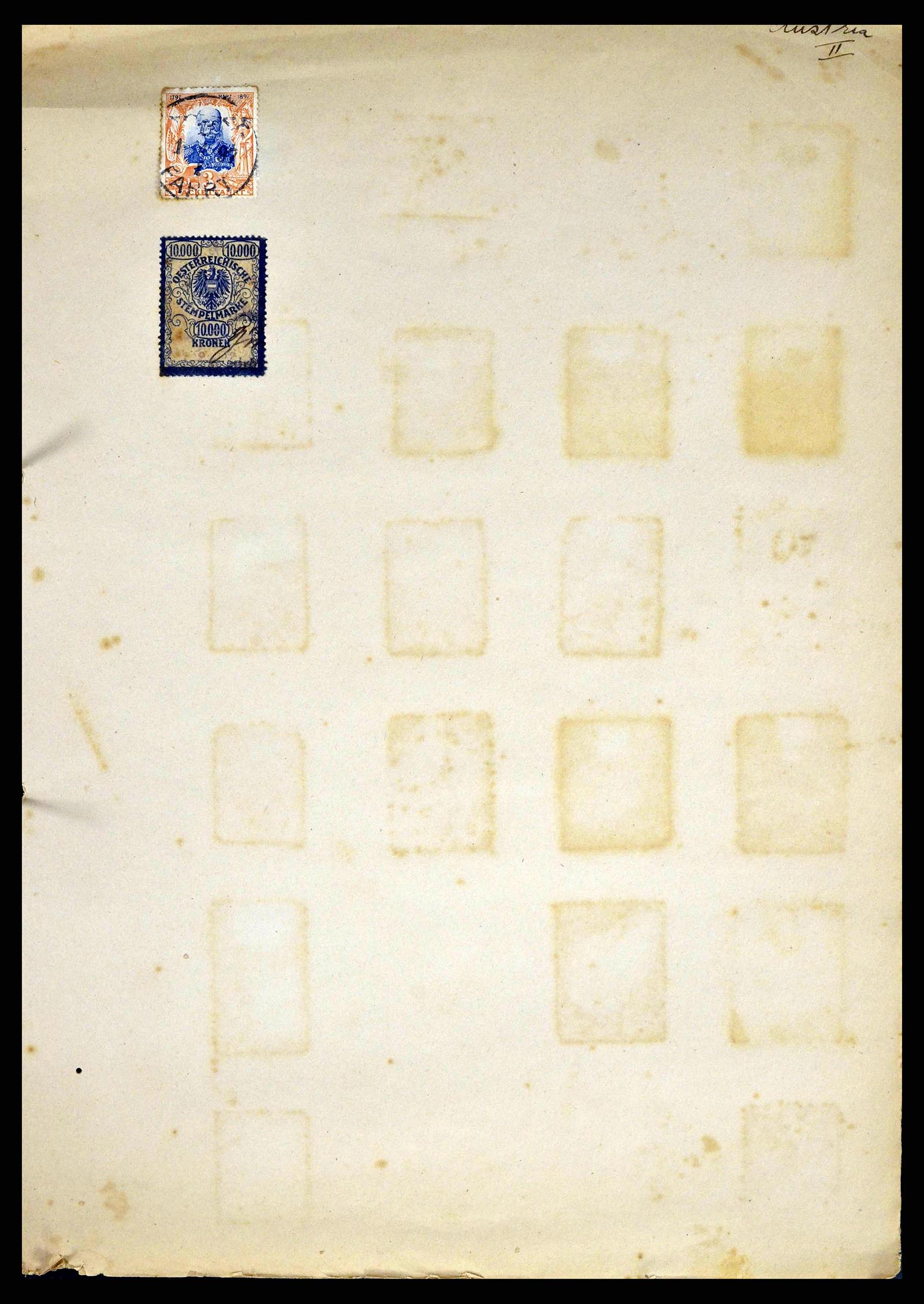 38898 0011 - Postzegelverzameling 38898 Wereld fiscaal en cinderella's 1870-1950.