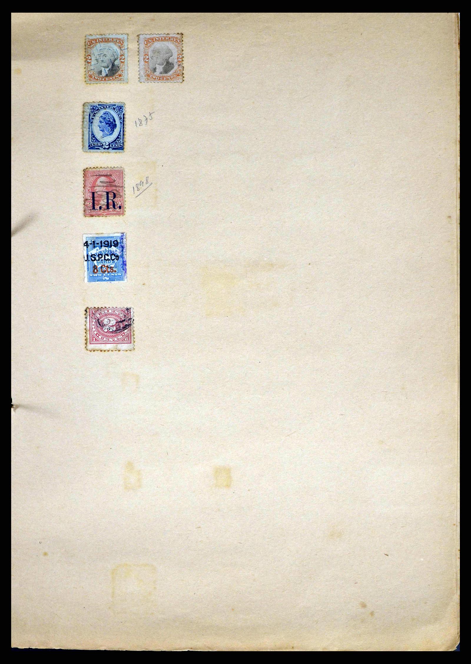 38898 0020 - Stamp collection 38898 World fiscal and cinderella's 1870-1950.