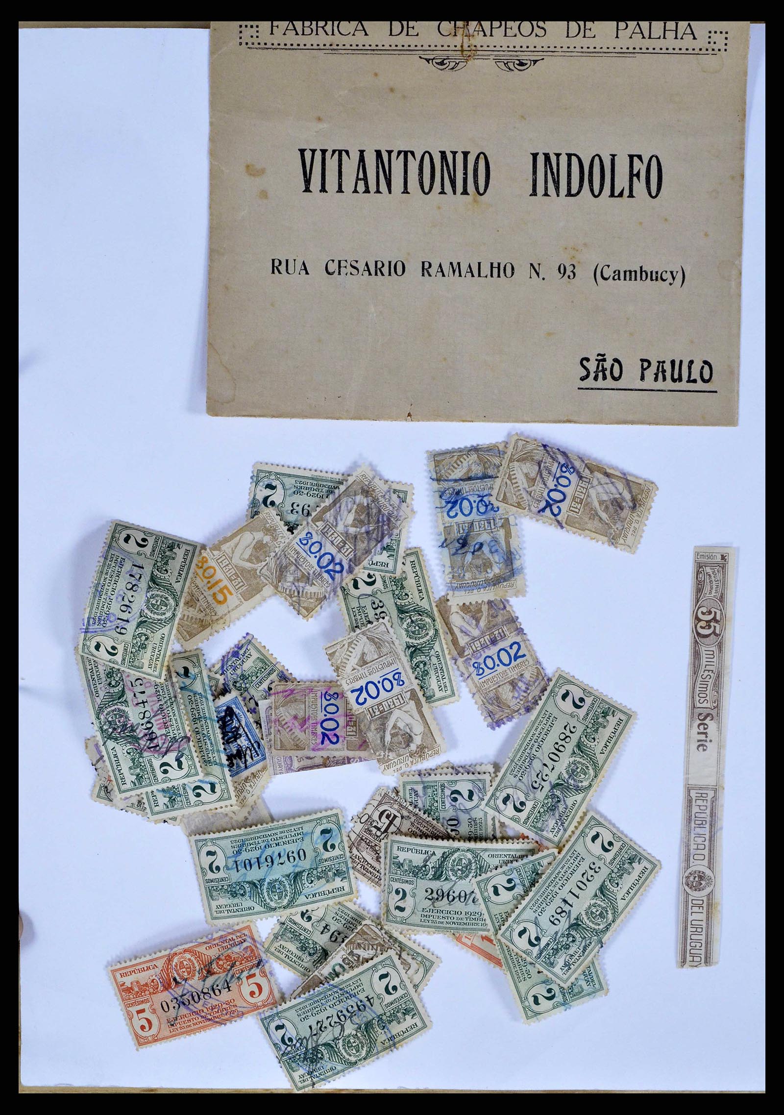 38898 0025 - Postzegelverzameling 38898 Wereld fiscaal en cinderella's 1870-1950.