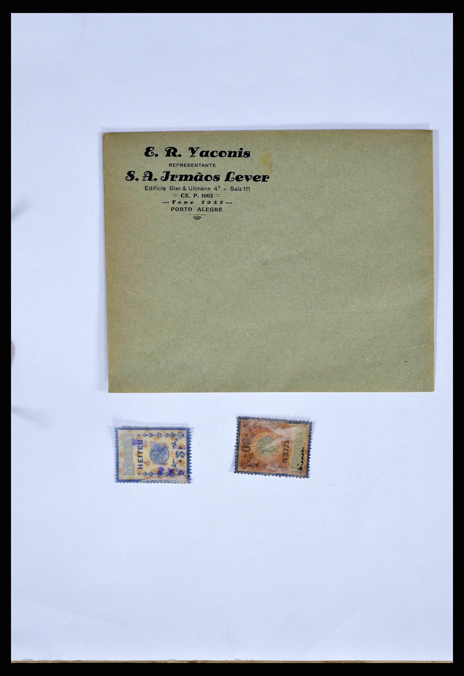 38898 0028 - Postzegelverzameling 38898 Wereld fiscaal en cinderella's 1870-1950.