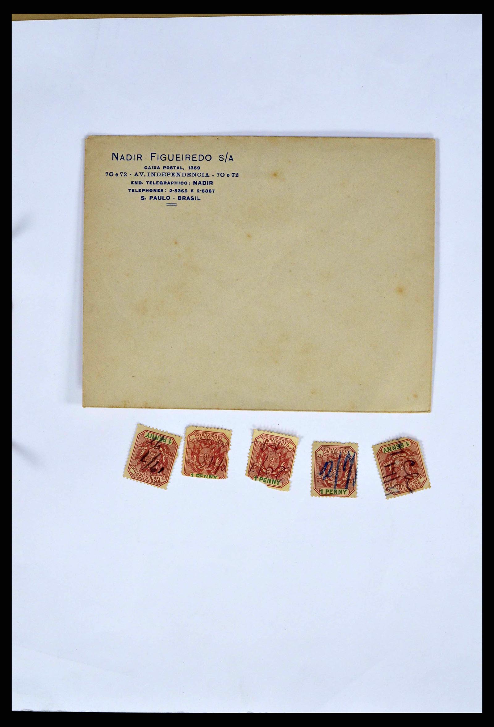 38898 0031 - Postzegelverzameling 38898 Wereld fiscaal en cinderella's 1870-1950.