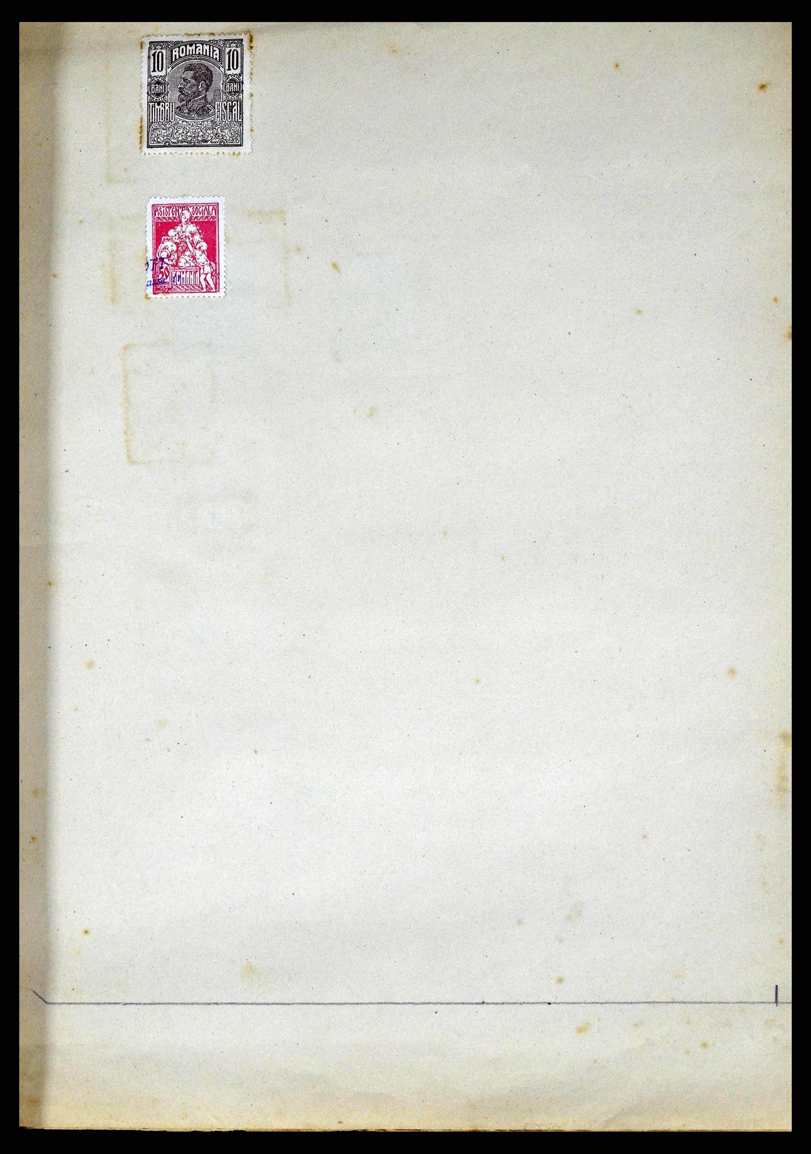 38898 0057 - Postzegelverzameling 38898 Wereld fiscaal en cinderella's 1870-1950.
