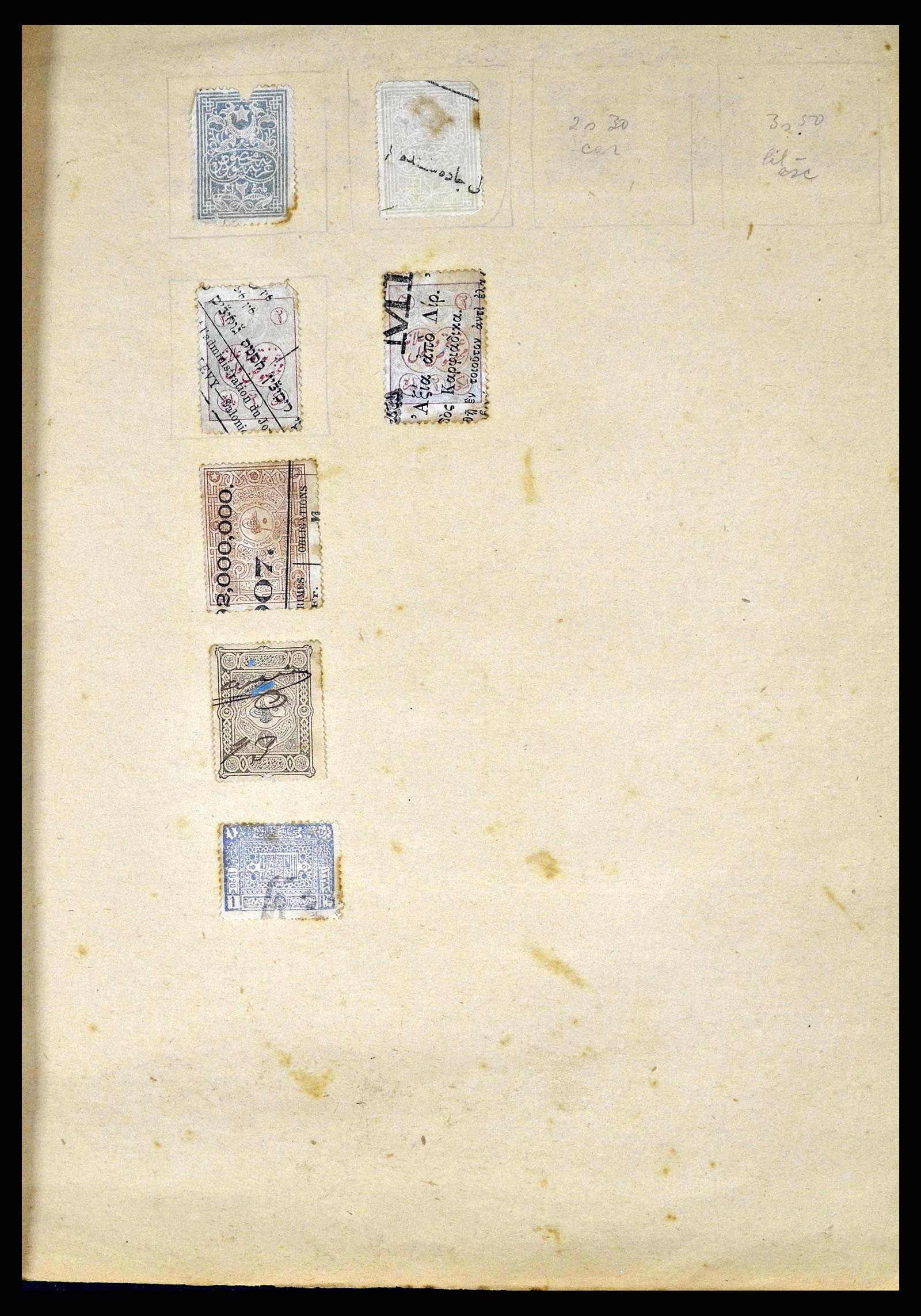 38898 0060 - Postzegelverzameling 38898 Wereld fiscaal en cinderella's 1870-1950.